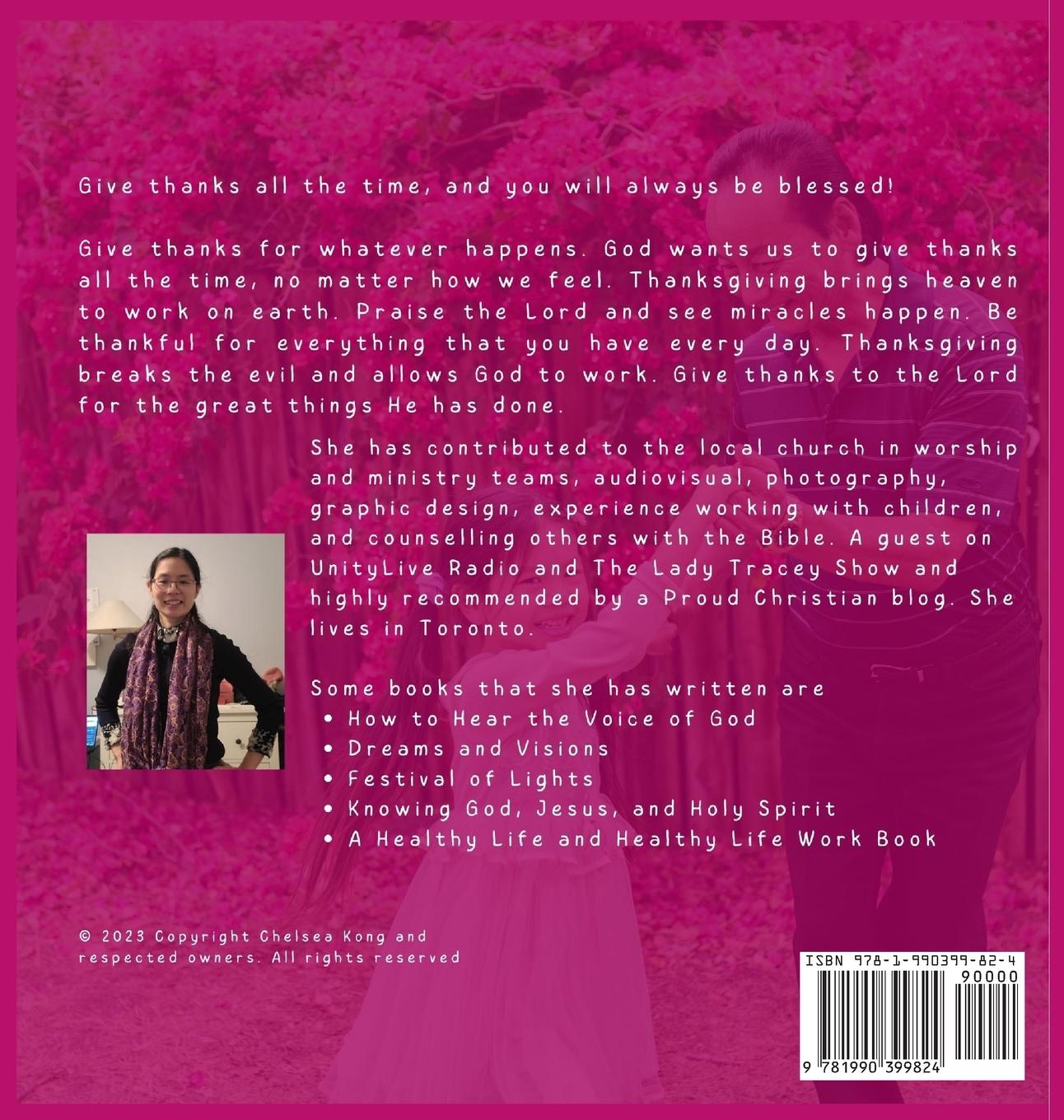 Rückseitencover Give Thanks