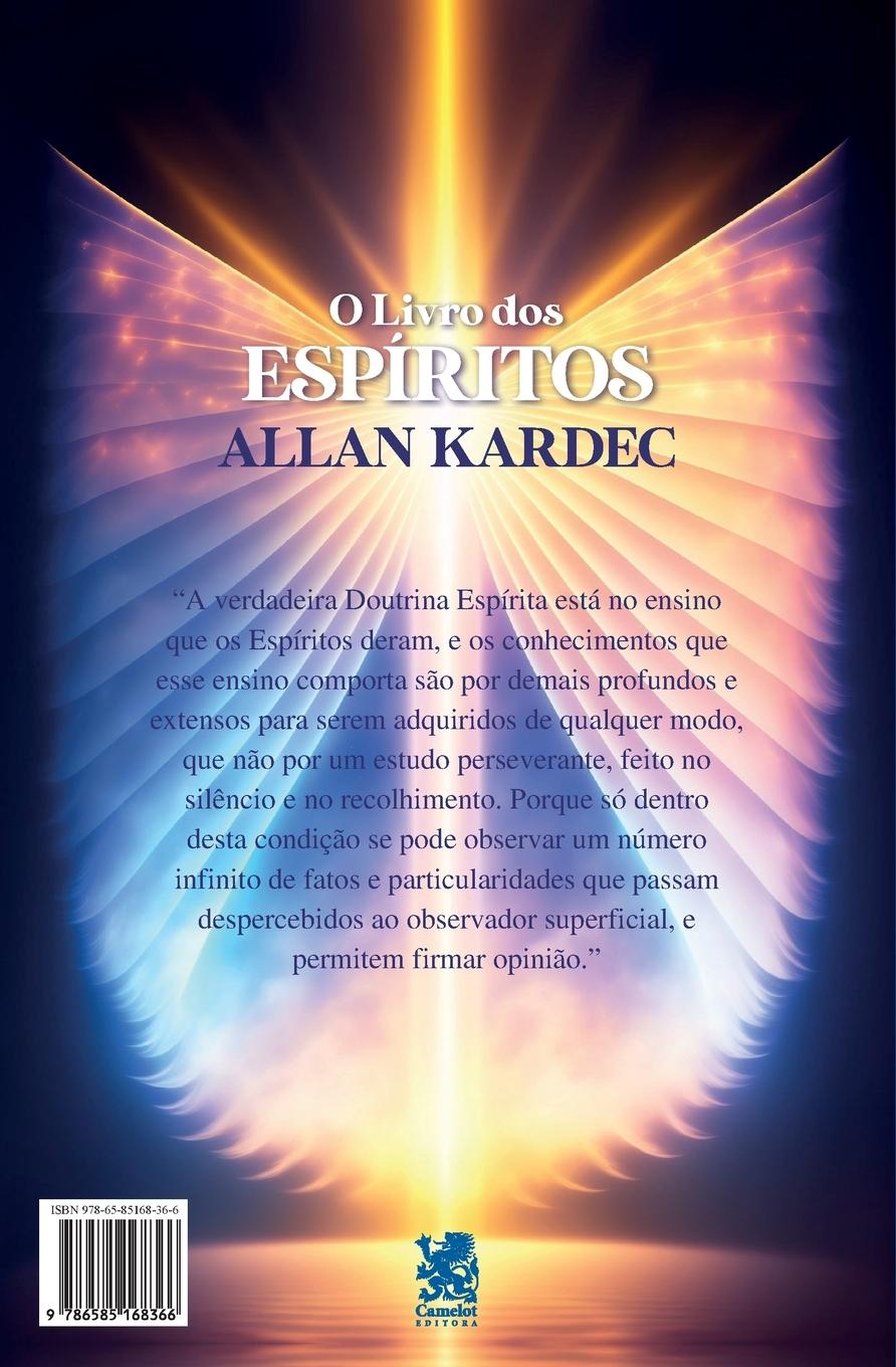 Rückseitencover O Livro dos Espíritos