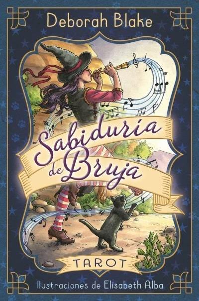 Vorderes Coverbild Sabiduria de Bruja. Tarot -V2