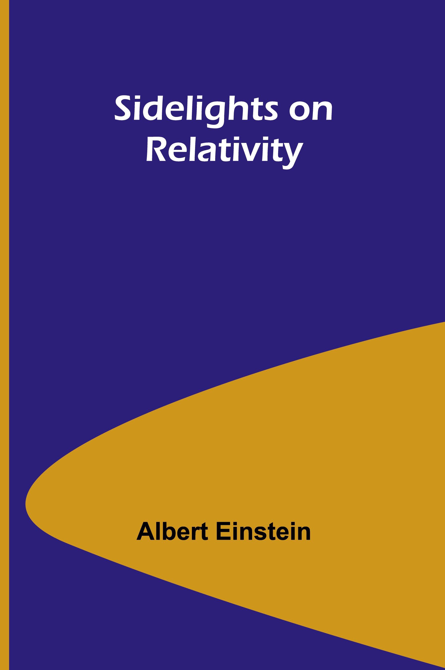 Vorderes Coverbild Sidelights on Relativity