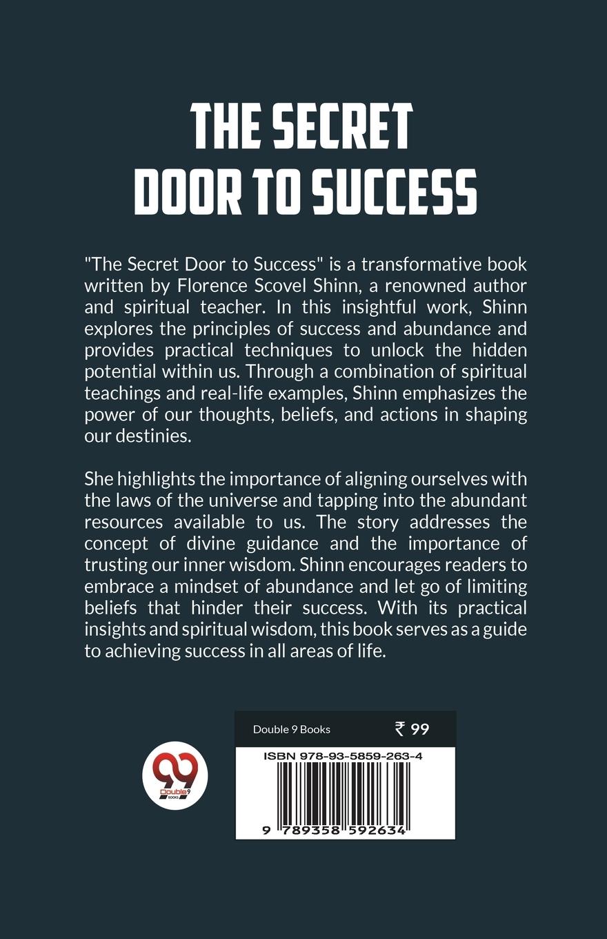 Rückseitencover The Secret Door To Success