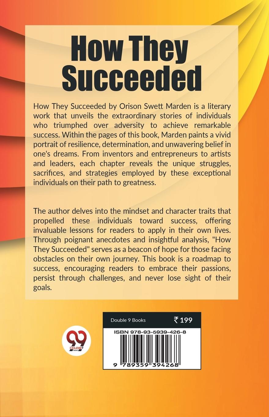 Rückseitencover How They Succeeded