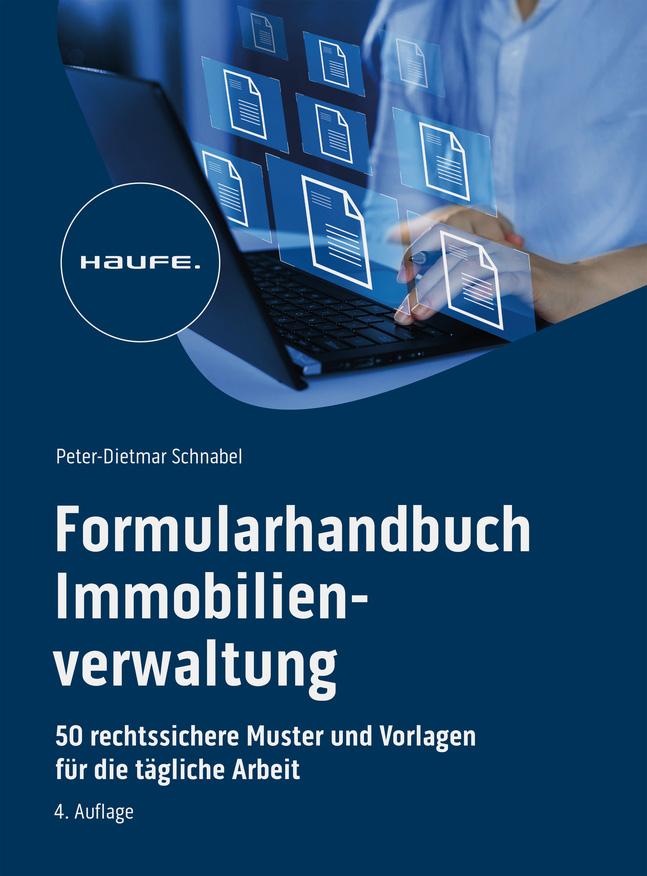 Vorderes Coverbild Formularhandbuch Immobilienverwaltung