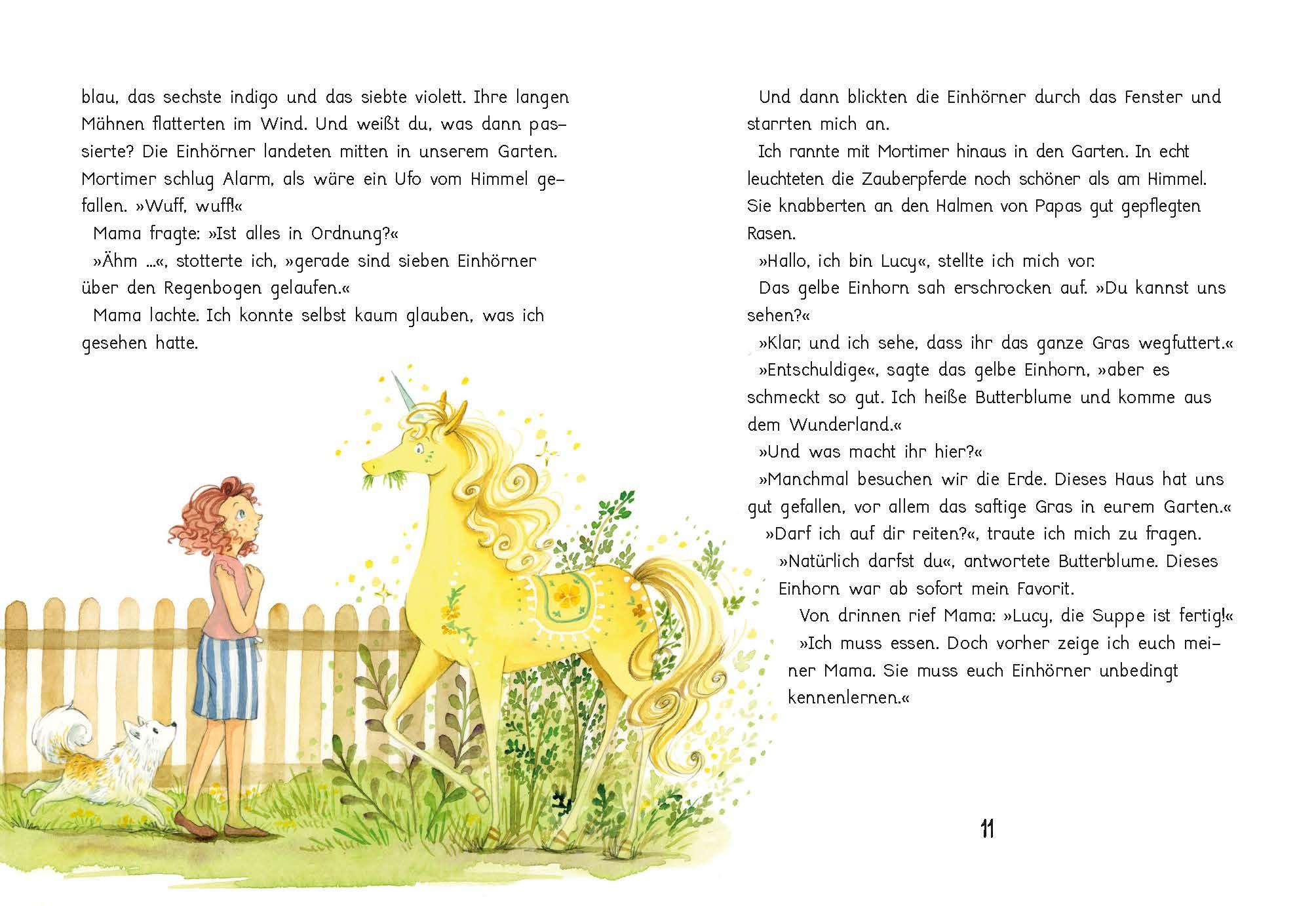 Beispielinhalt (Bild) Lucys Reise ins Wunderland