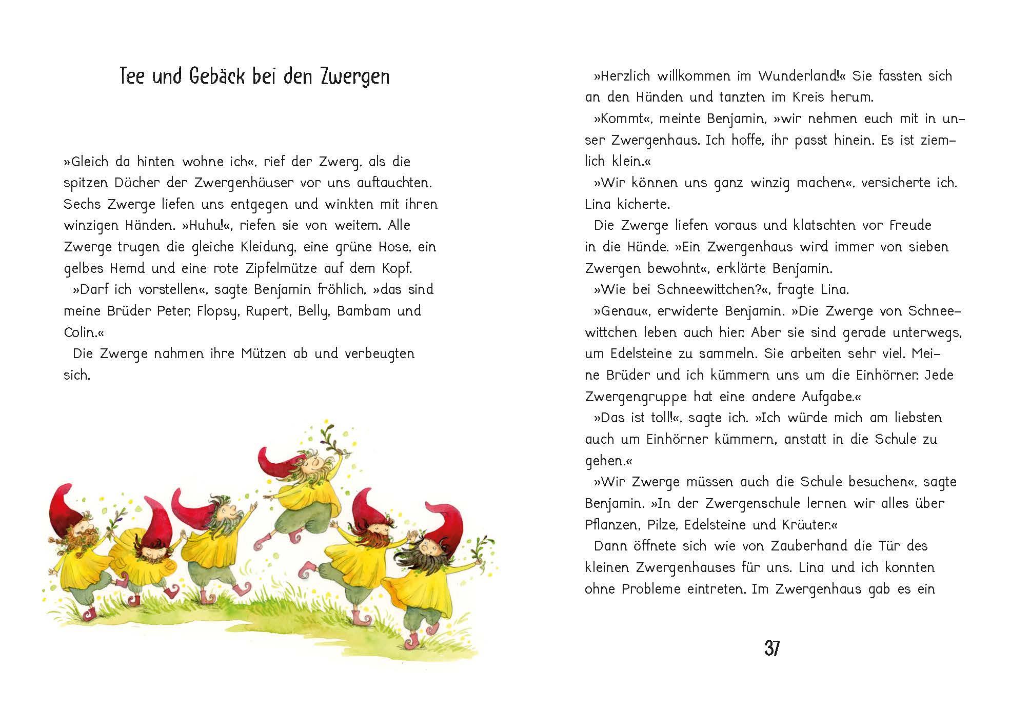 Beispielinhalt (Bild) Lucys Reise ins Wunderland