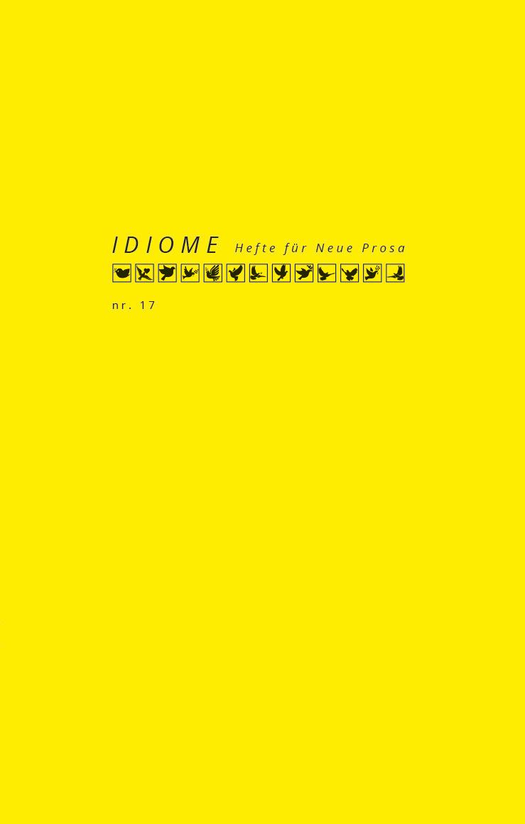 Vorderes Coverbild Idiome