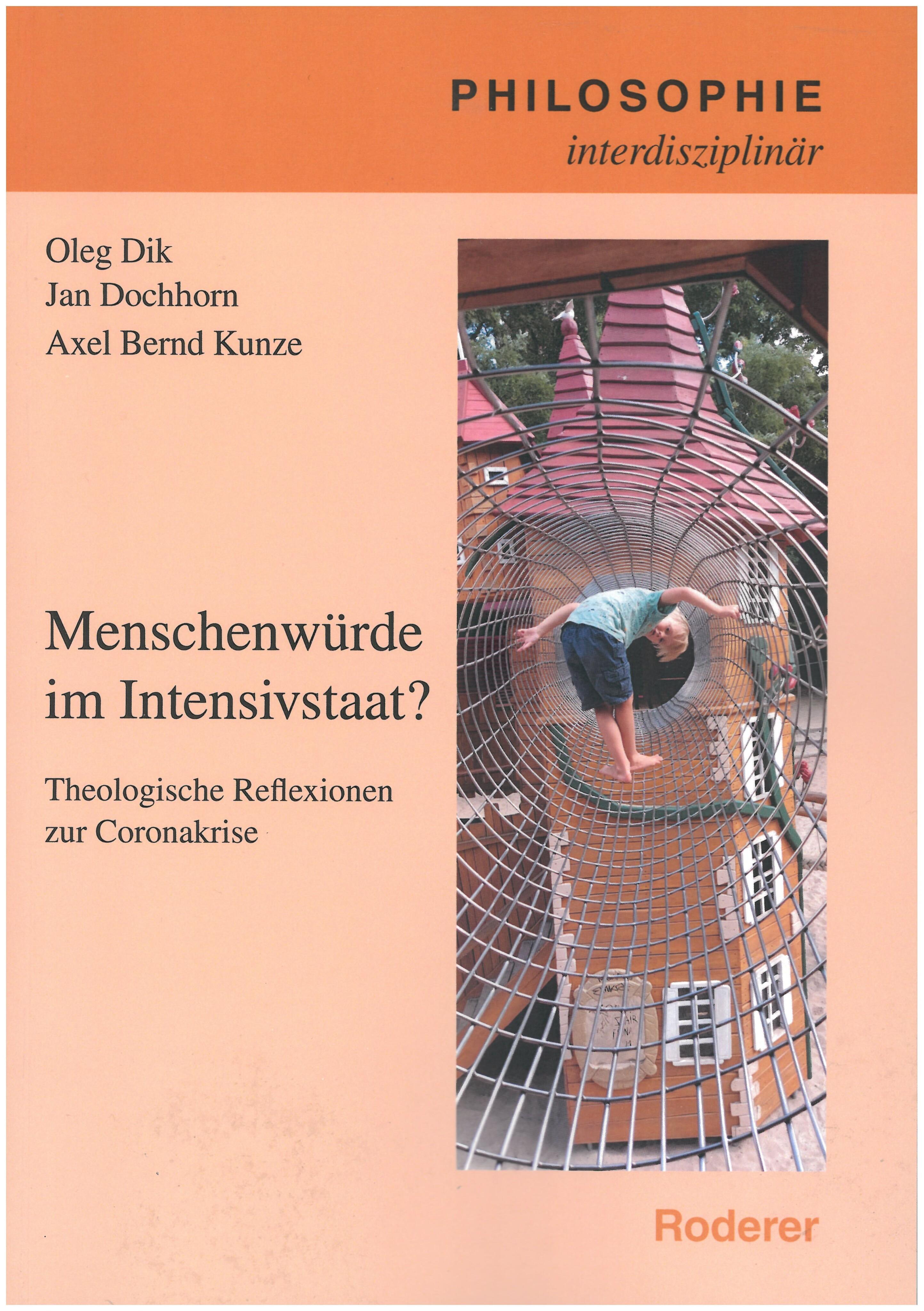 Vorderes Coverbild Menschenwürde im IntensivstaaT