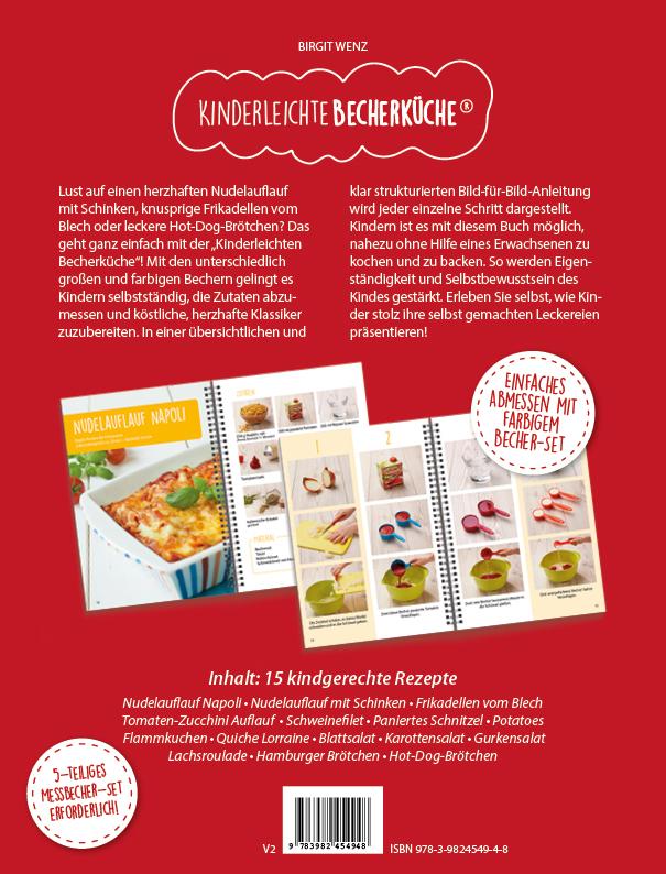 Rückseitencover Kinderleichte Becherküche - Ofenrezepte für die ganze Familie (Band 5)