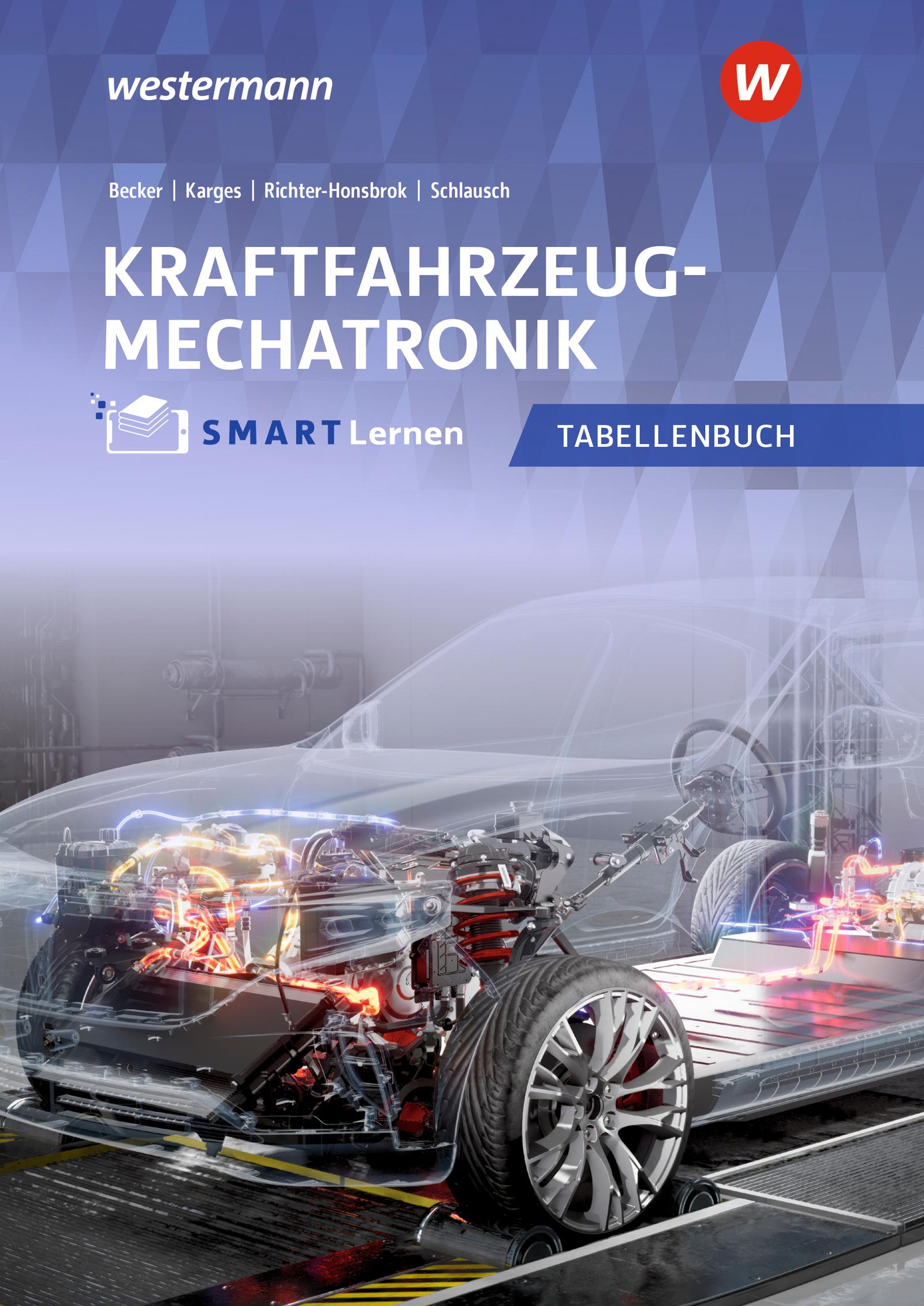 Vorderes Coverbild Kfz SMART Lernen. Tabellenbuch