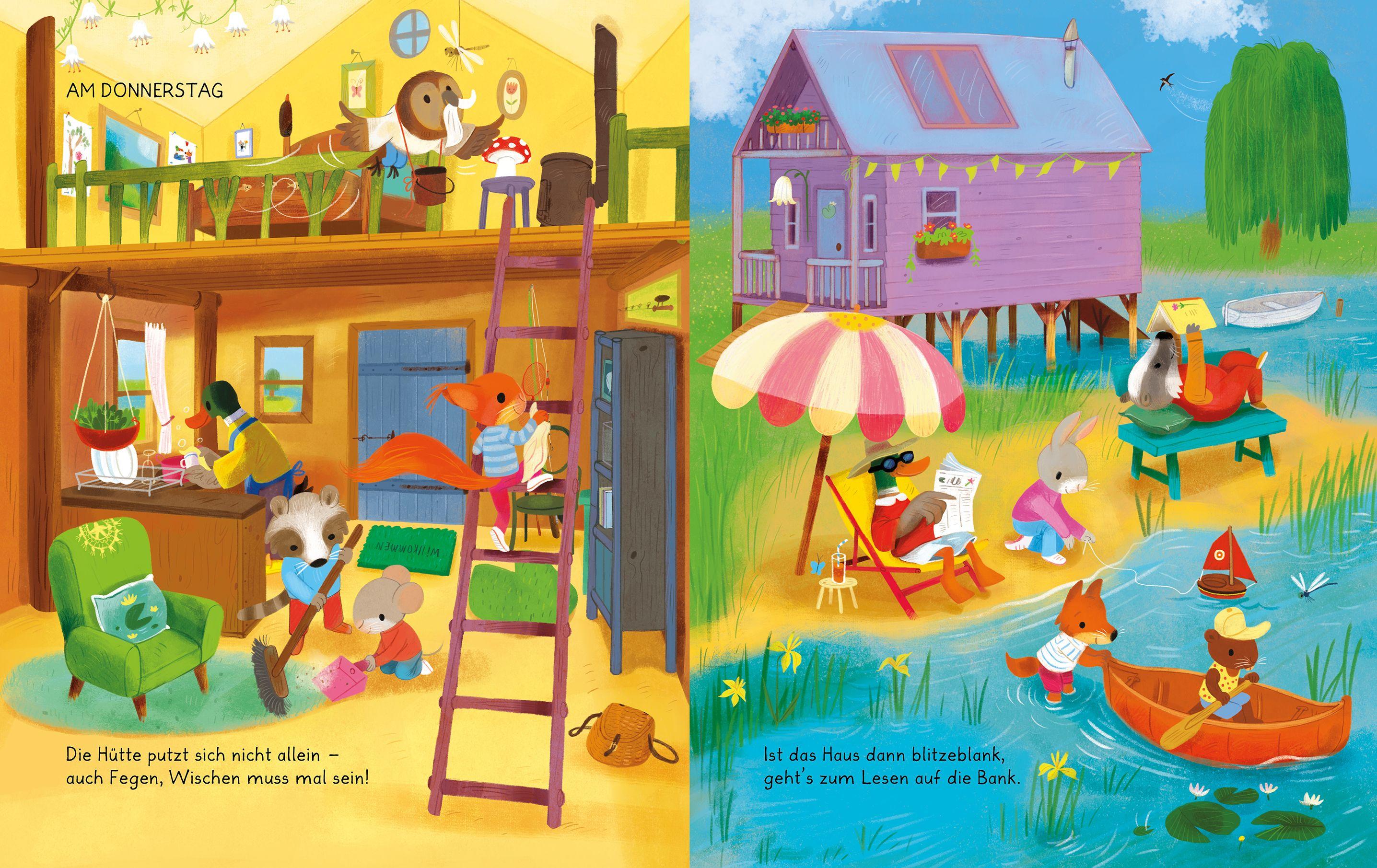 Beispielinhalt (Bild) Sieben tolle Ententage