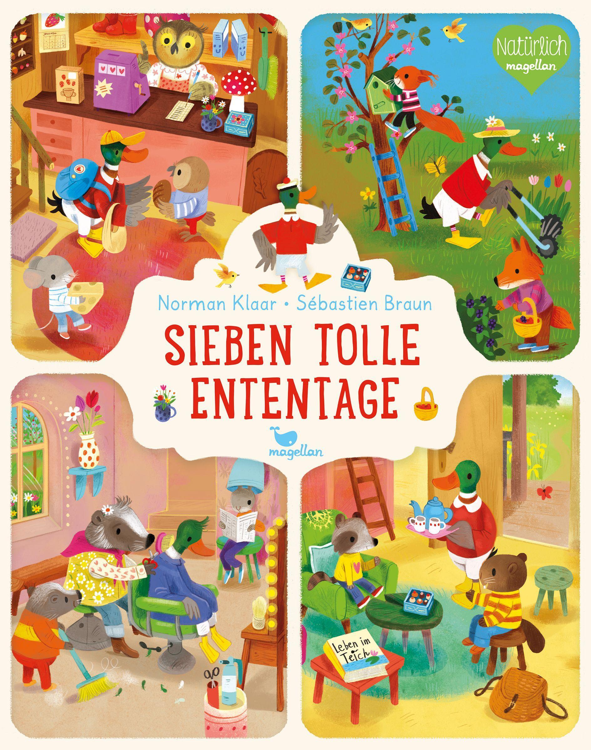Vorderes Coverbild Sieben tolle Ententage