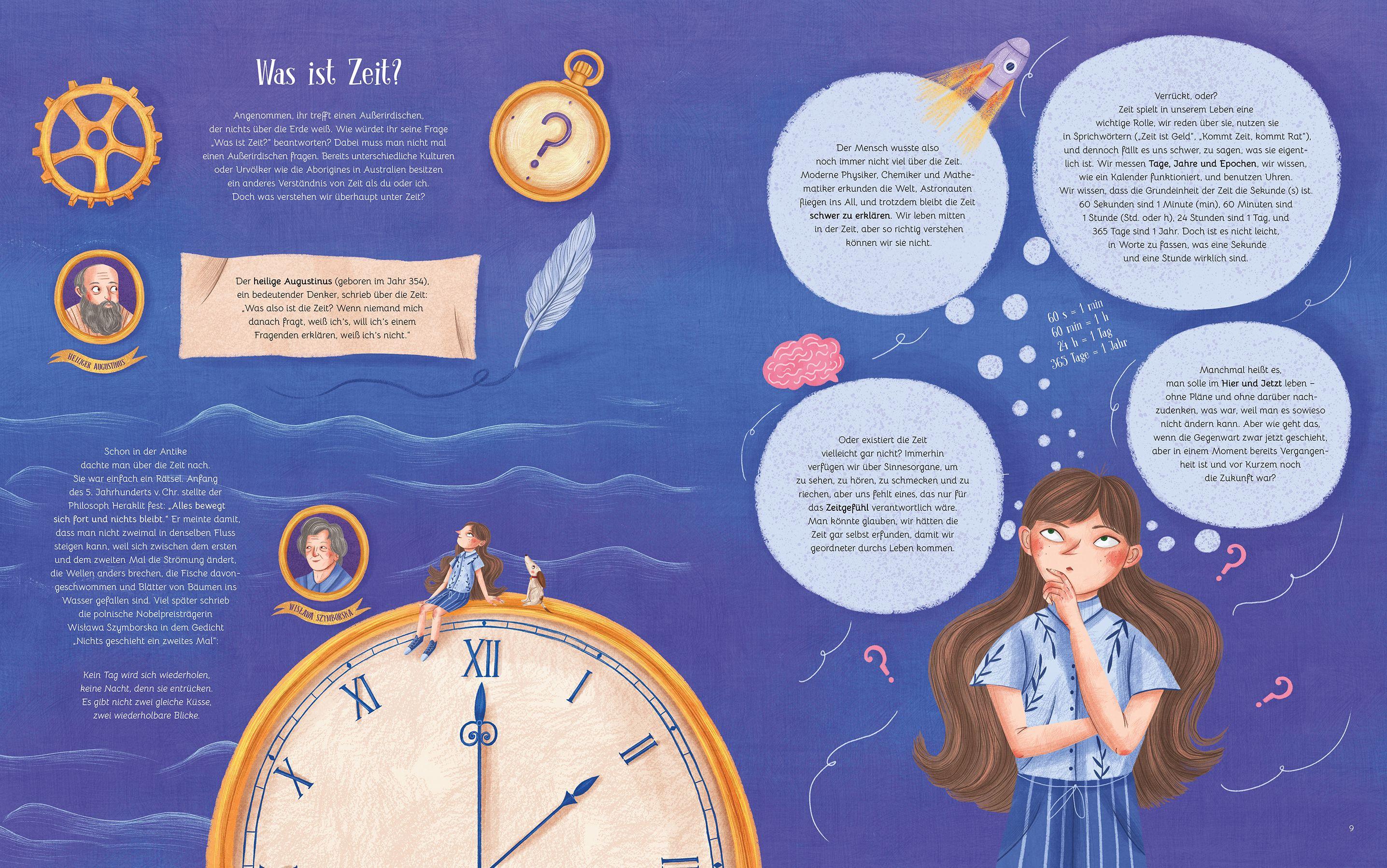 Beispielinhalt (Bild) Zeit - Vom kleinsten Moment bis zur Unendlichkeit