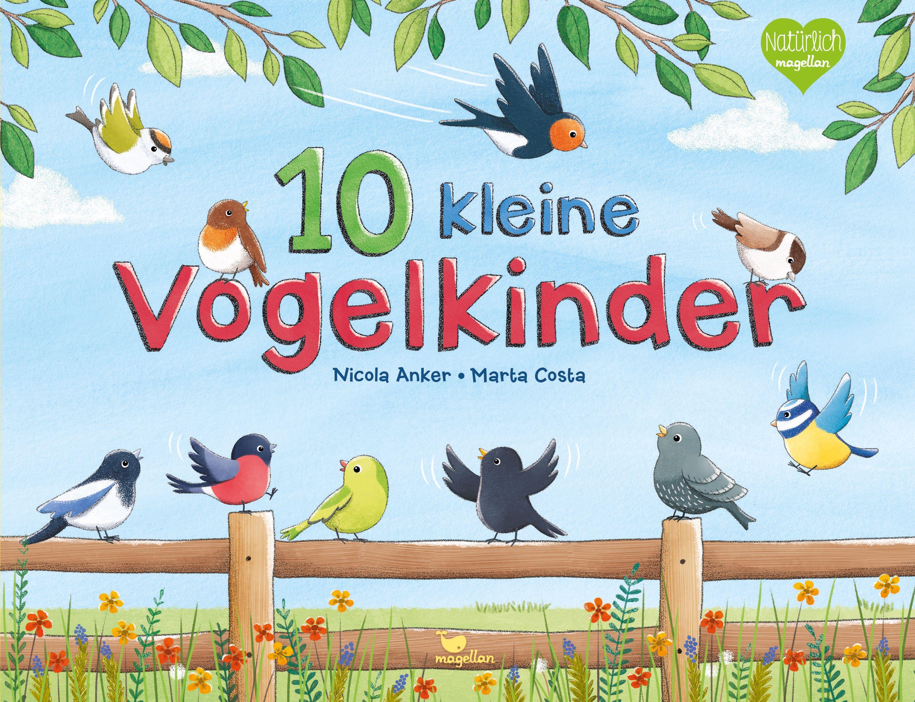 Vorderes Coverbild 10 kleine Vogelkinder