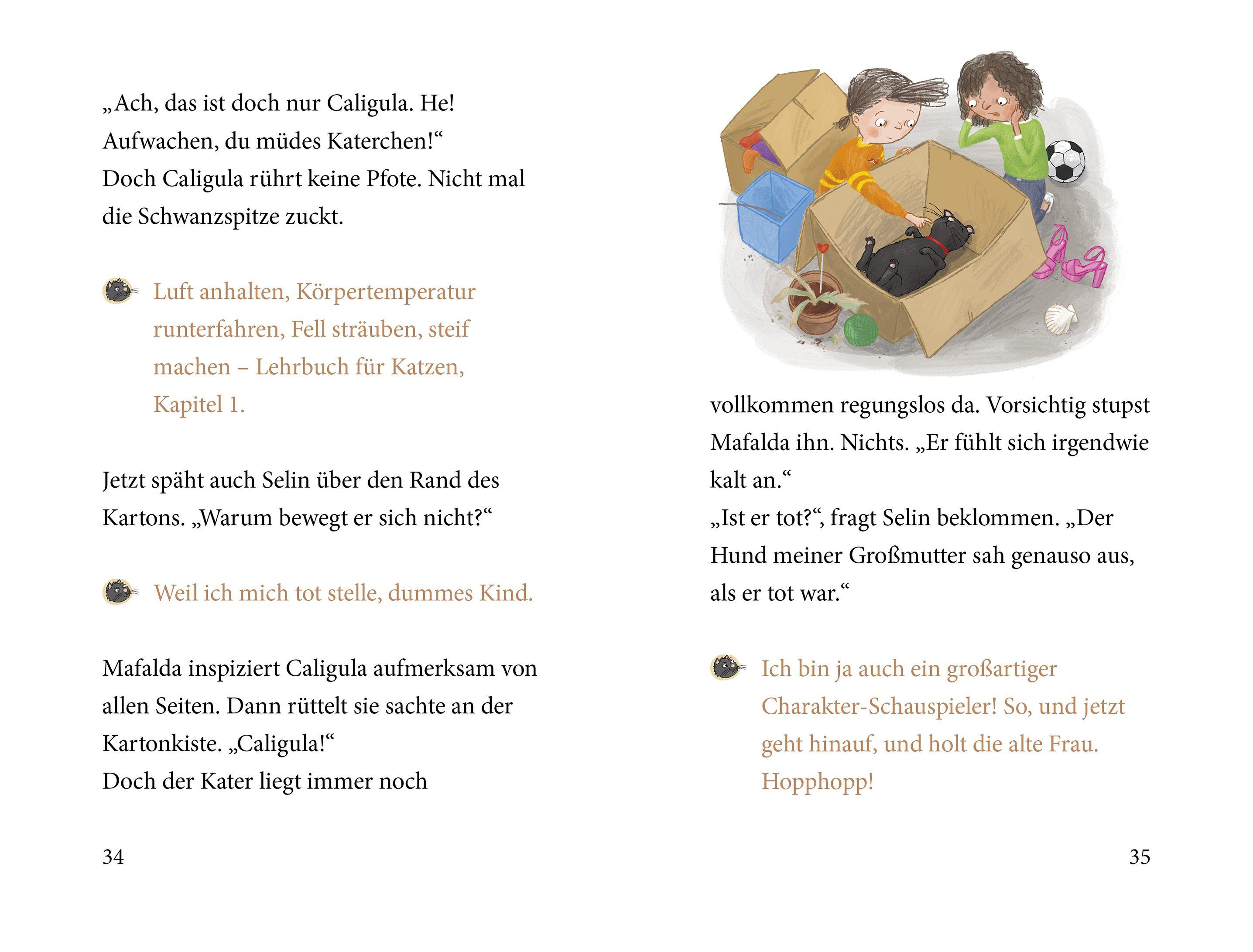 Beispielinhalt (Bild) Mafalda mittendrin - Ein Königreich für eine Katze