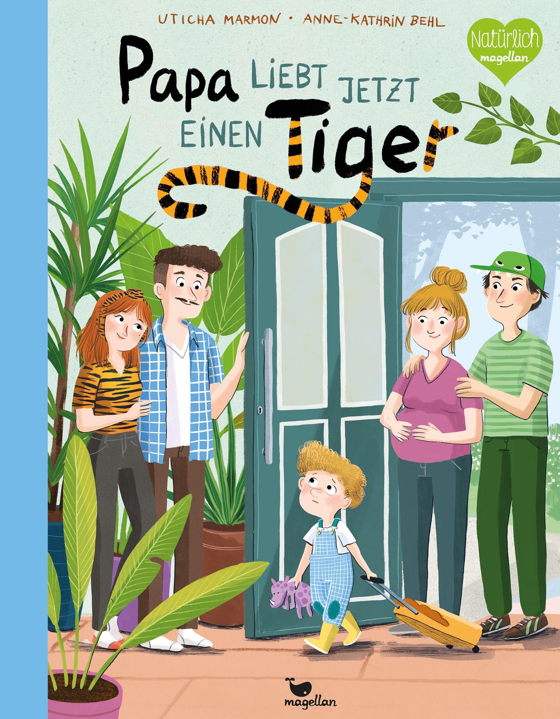 Vorderes Coverbild Papa liebt jetzt einen Tiger