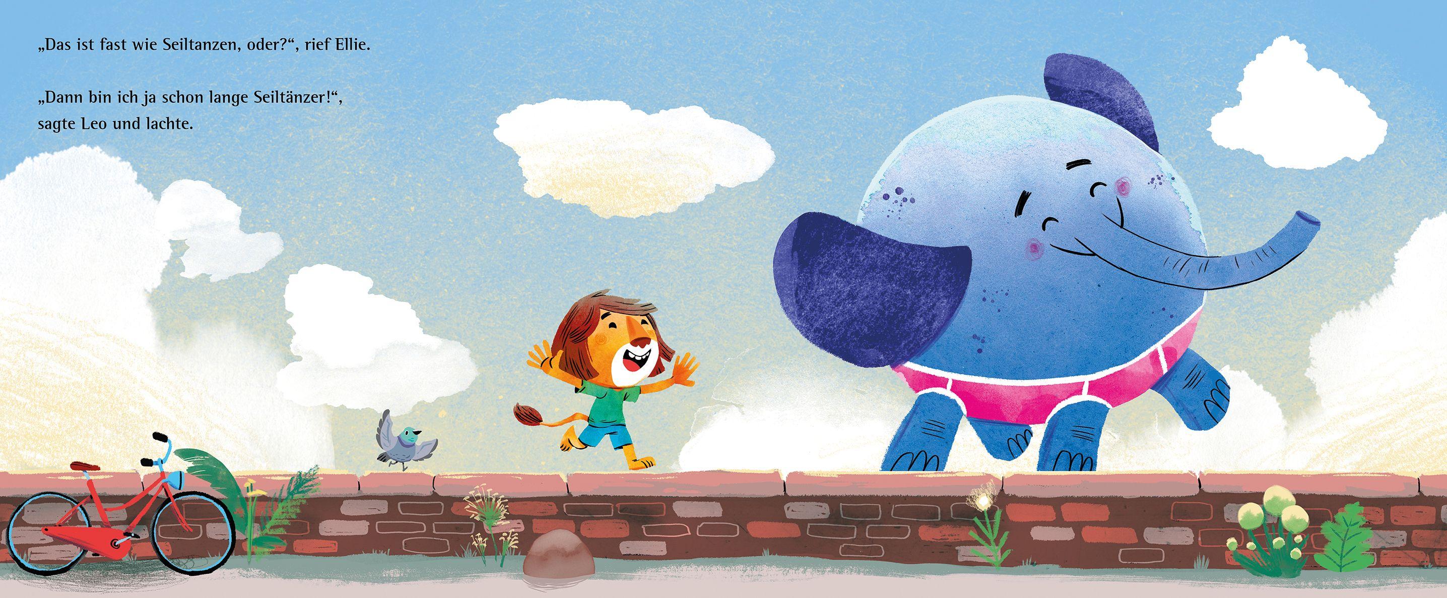 Beispielinhalt (Bild) Gib alles, kleiner Löwe!