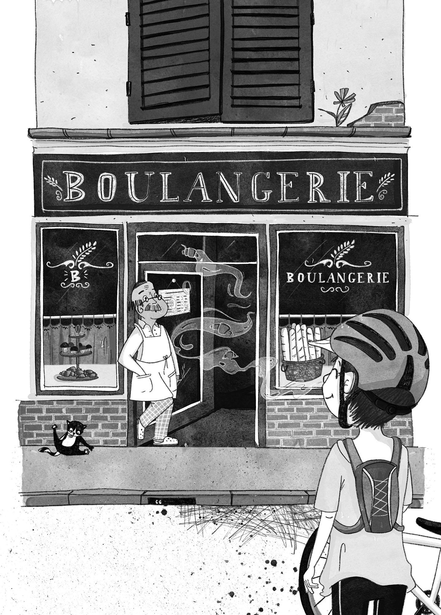 Beispielinhalt (Bild) Rennracker Robbie bei der Tour de France