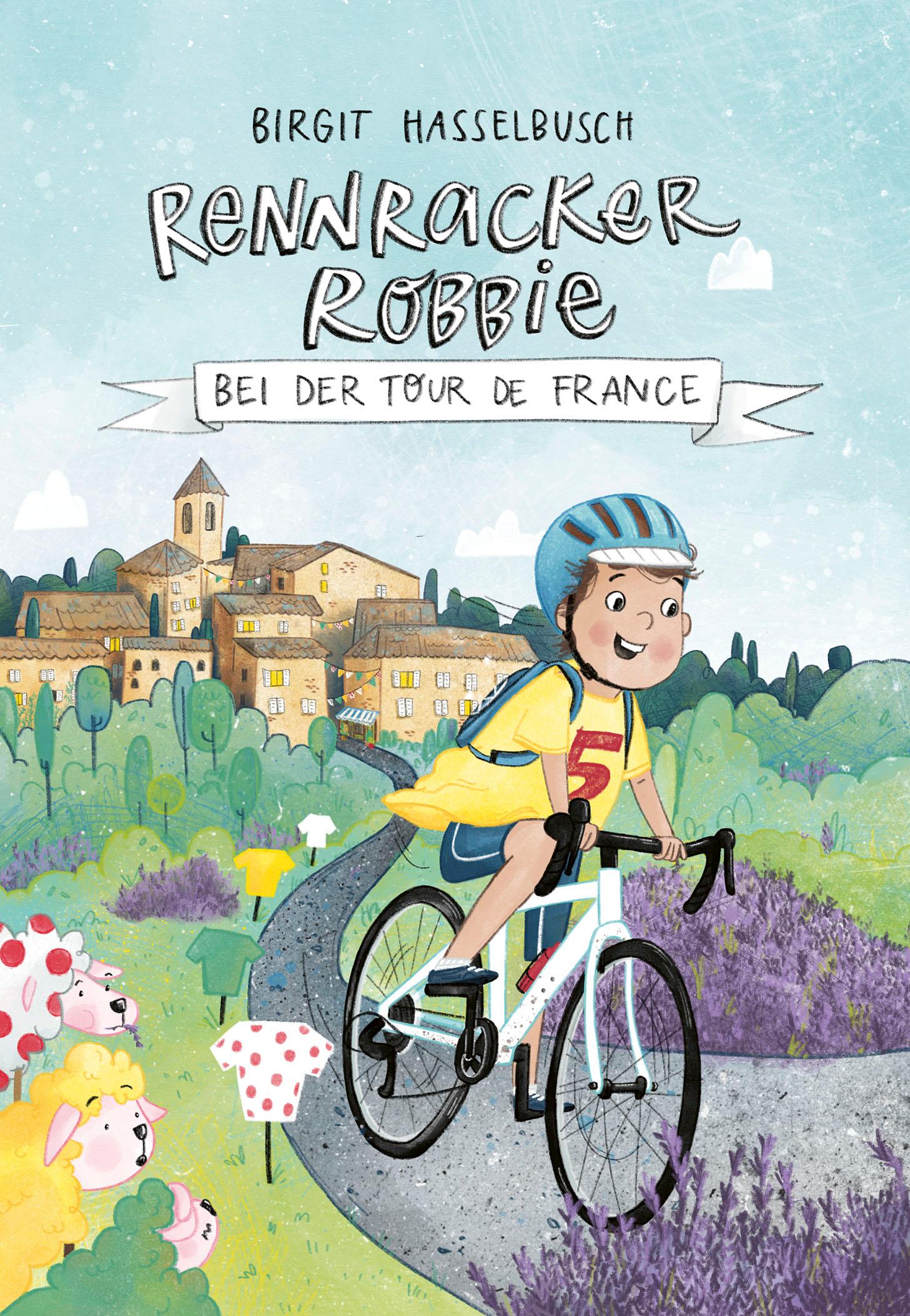 Vorderes Coverbild Rennracker Robbie bei der Tour de France