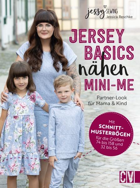 Vorderes Coverbild Jersey Basics nähen: Mini-Me