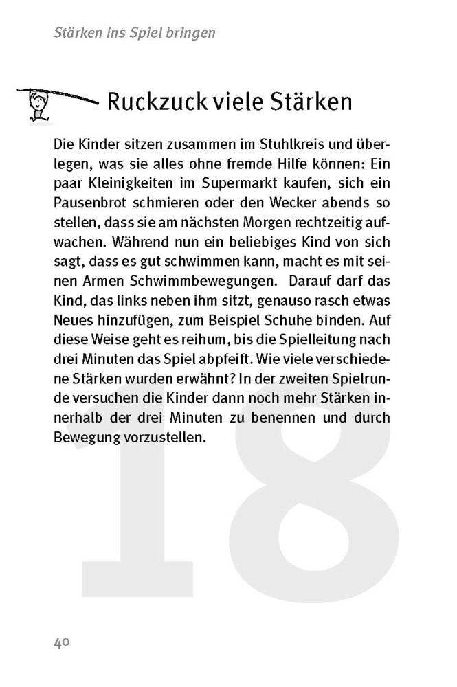 Beispielinhalt (Bild) Die 50 besten Angst-weg- und Mut-mach-Spiele für 6- bis 10-Jährige