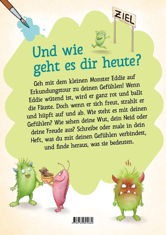 Beispielinhalt (Bild) Mein Gefühle-Heft. Ausmalen, ausfüllen und Dampf ablassen mit Eddie