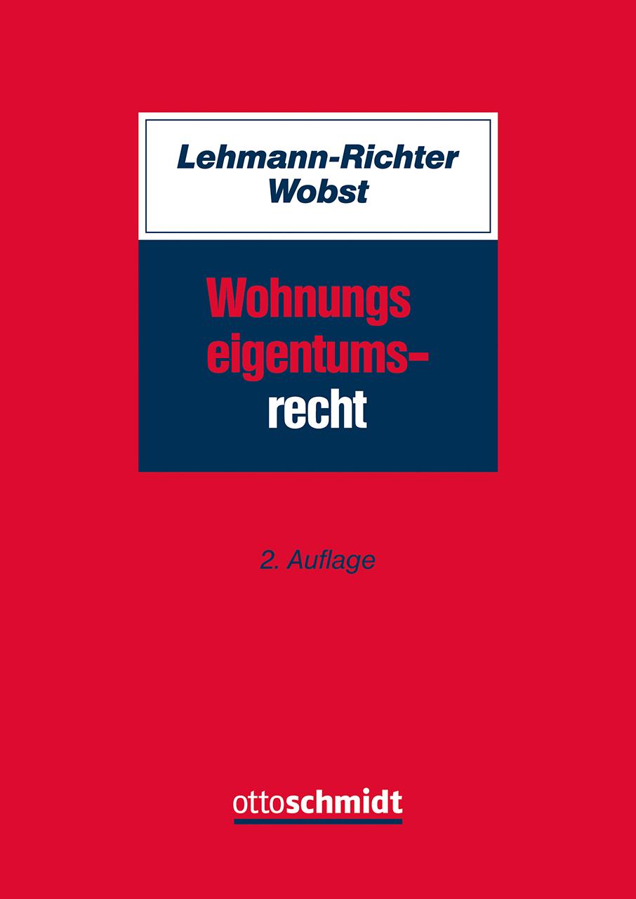 Vorderes Coverbild Wohnungseigentumsrecht