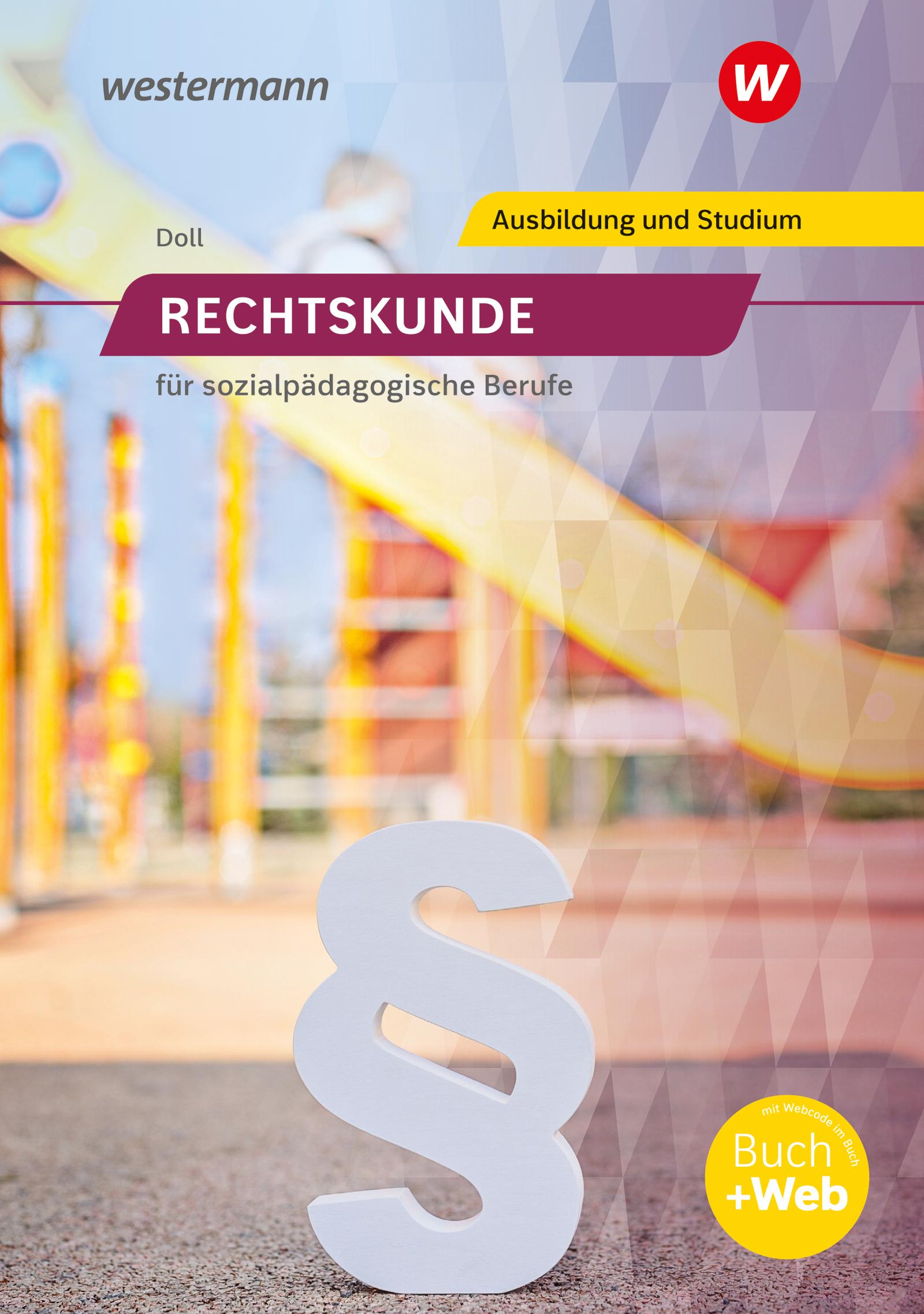 Vorderes Coverbild Rechtskunde für sozialpädagogische Berufe
