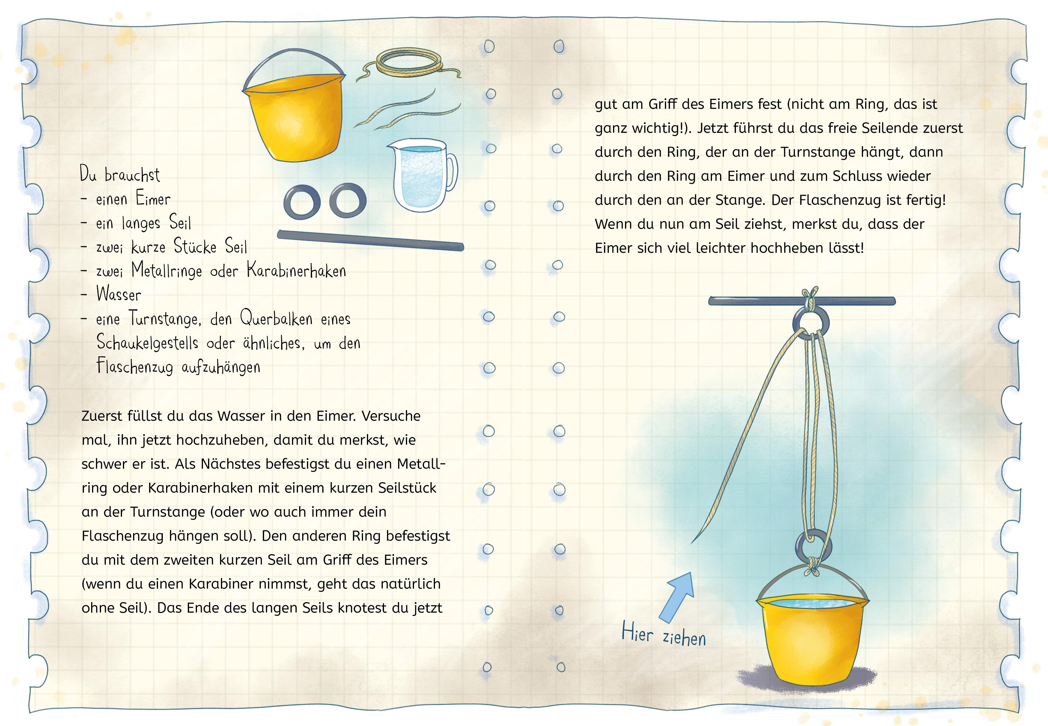 Beispielinhalt (Bild) Henriette Huckepack - Die verflixt-verhexte Suche nach dem Fungus Muffelkuss