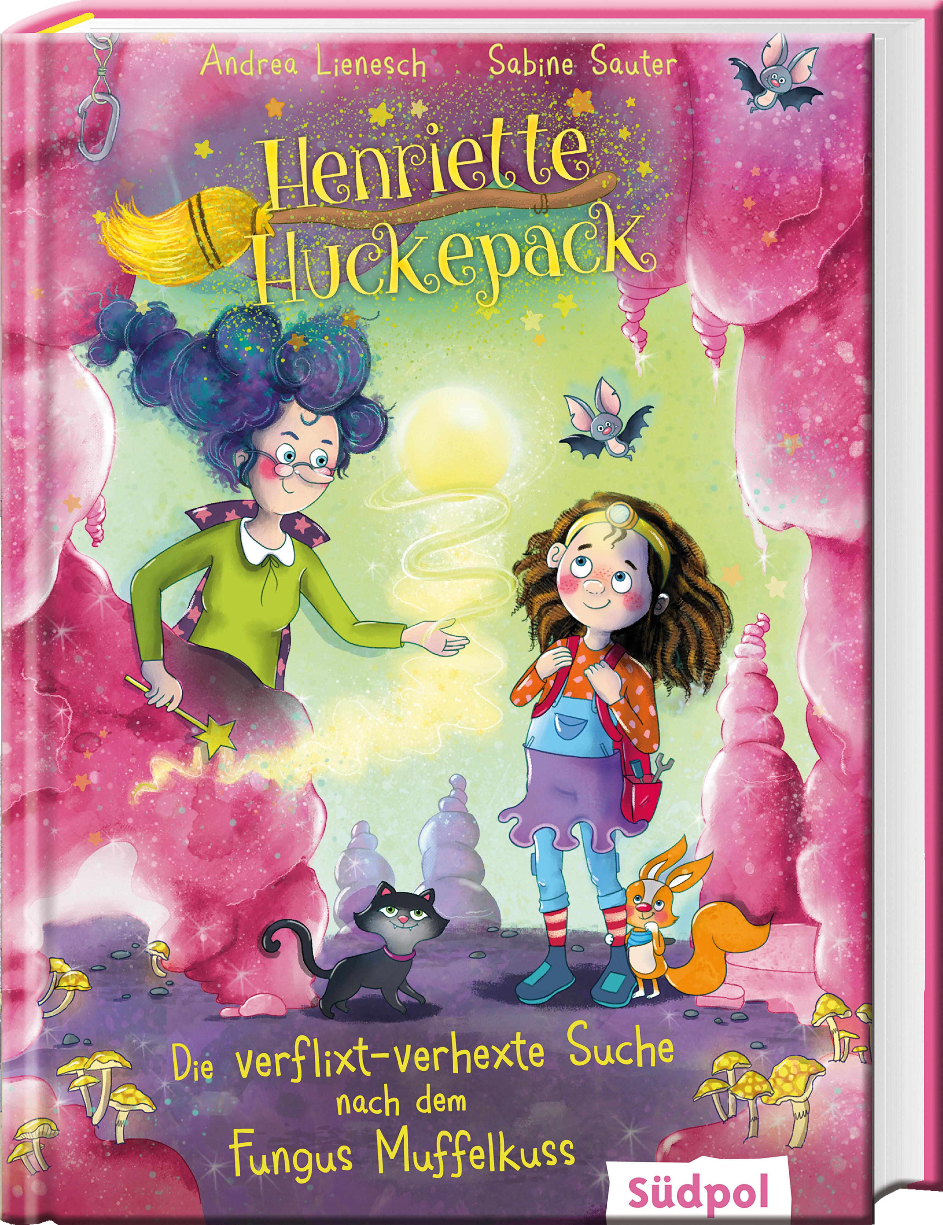 Vorderes Coverbild Henriette Huckepack - Die verflixt-verhexte Suche nach dem Fungus Muffelkuss