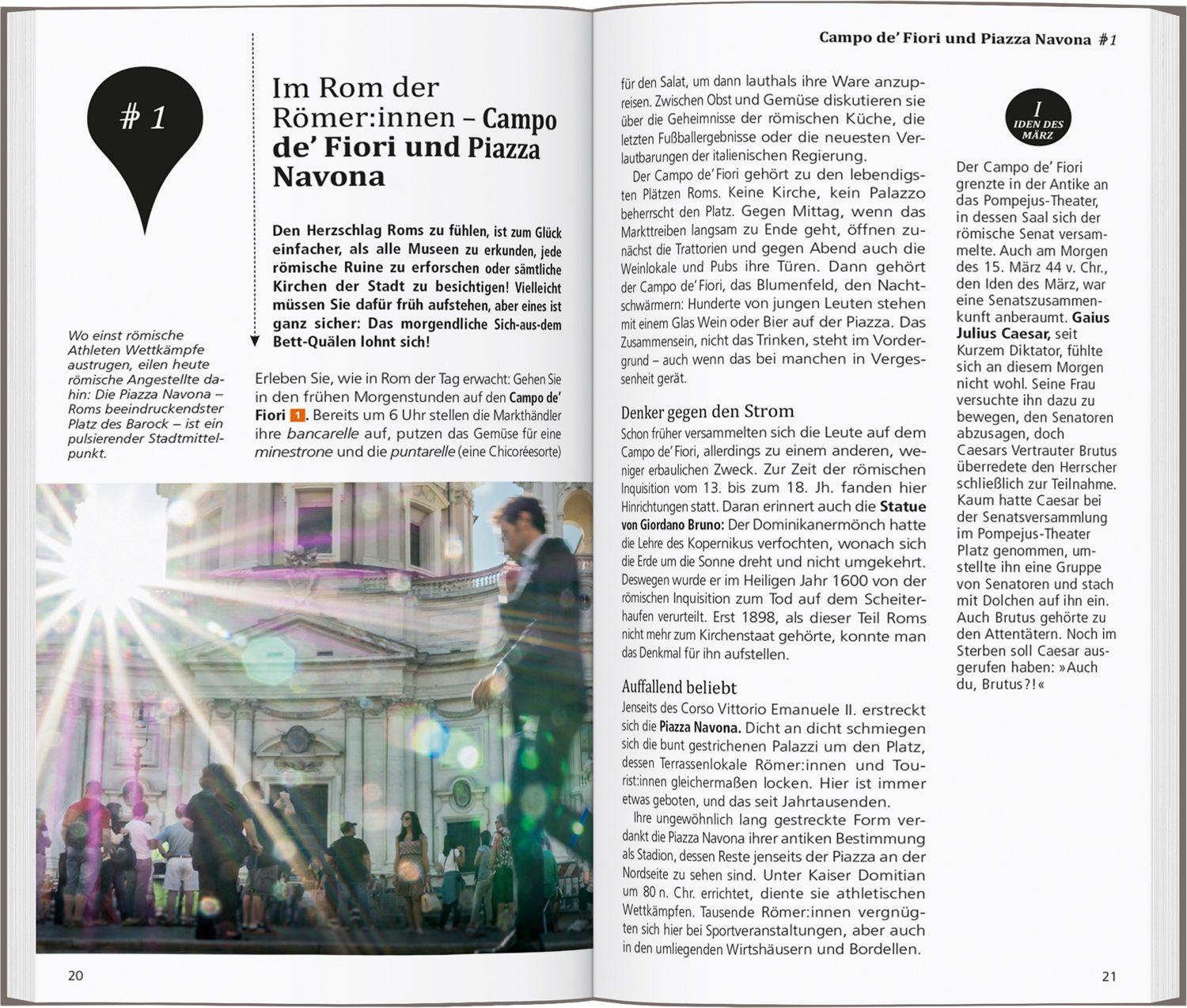 Beispielinhalt (Bild) DUMONT direkt Reiseführer Rom