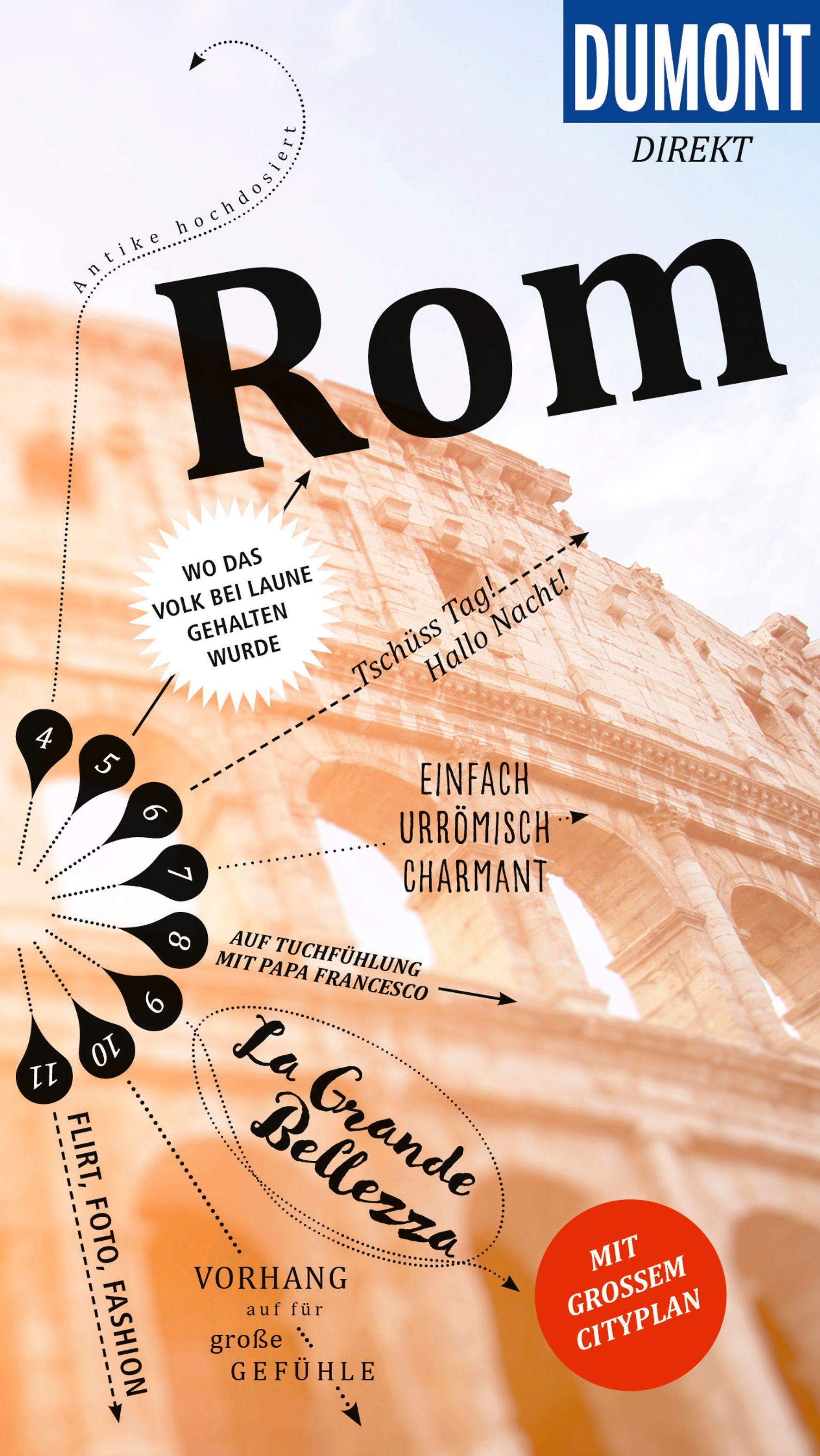 Vorderes Coverbild DUMONT direkt Reiseführer Rom