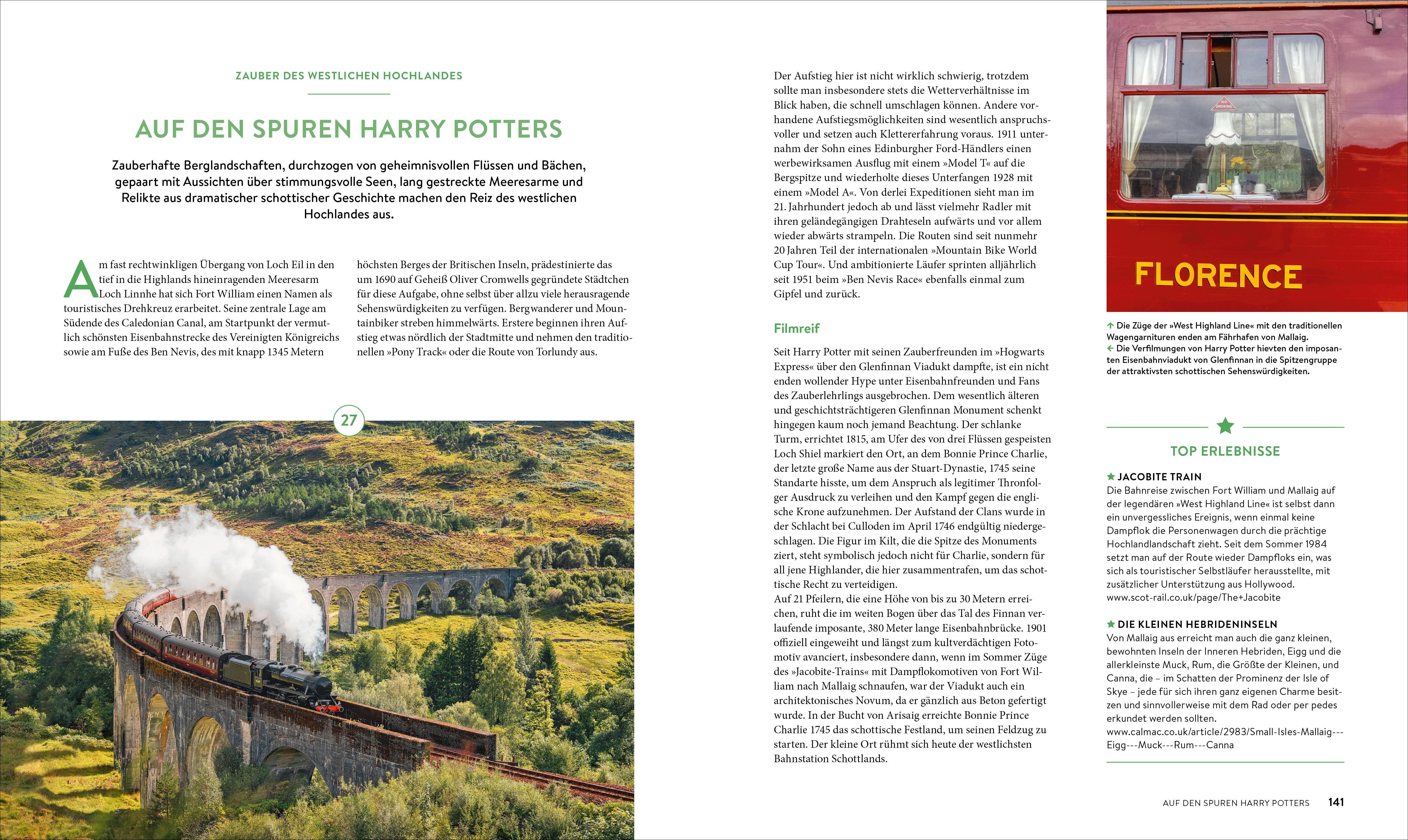 Beispielinhalt (Bild) Roadtrips Schottland