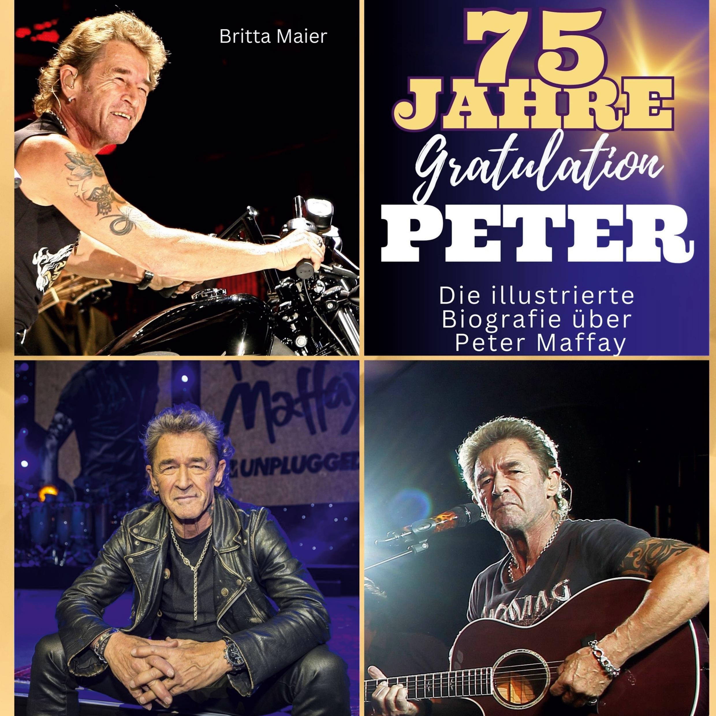 Vorderes Coverbild Die illustrierte Biografie <br> über Peter Maffay