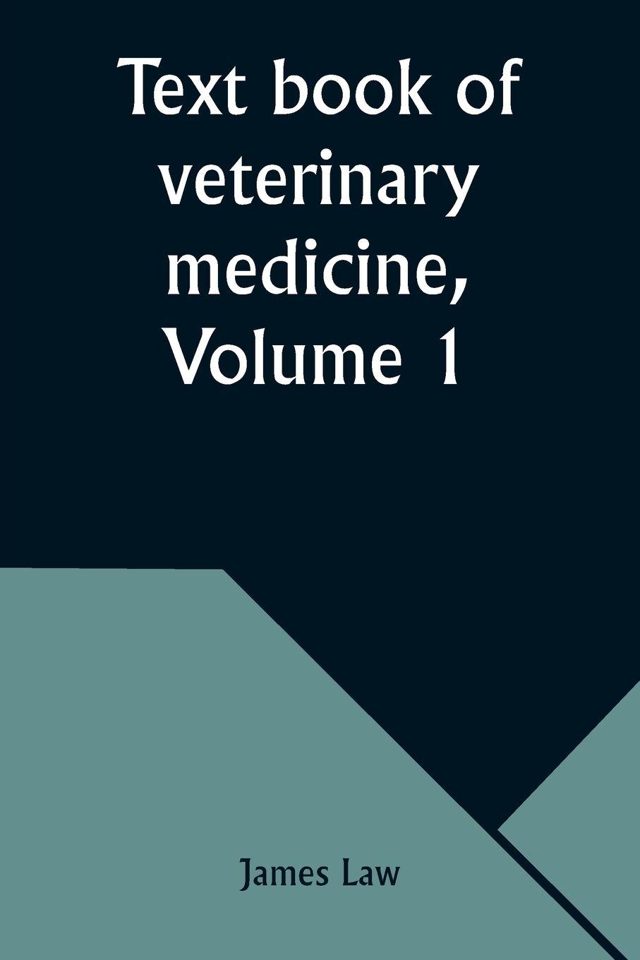 Vorderes Coverbild Text book of veterinary medicine, Volume 1