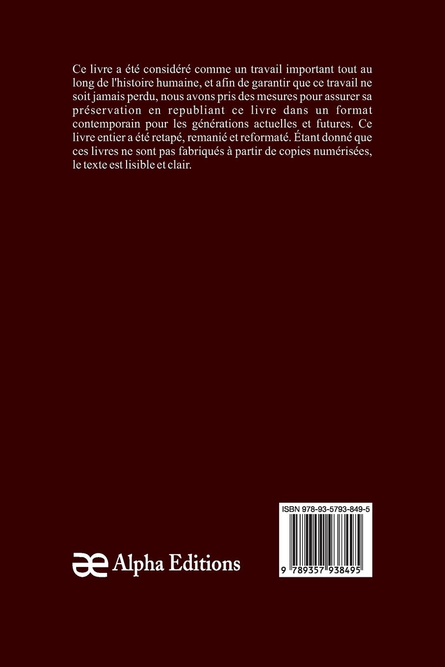 Rückseitencover Journal des Goncourt (Troisième série, premier volume); Mémoires de la vie littéraire