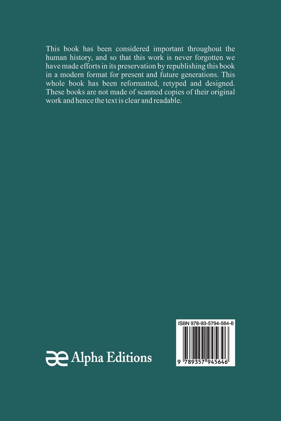 Rückseitencover The Theory of Spectra and Atomic Constitution