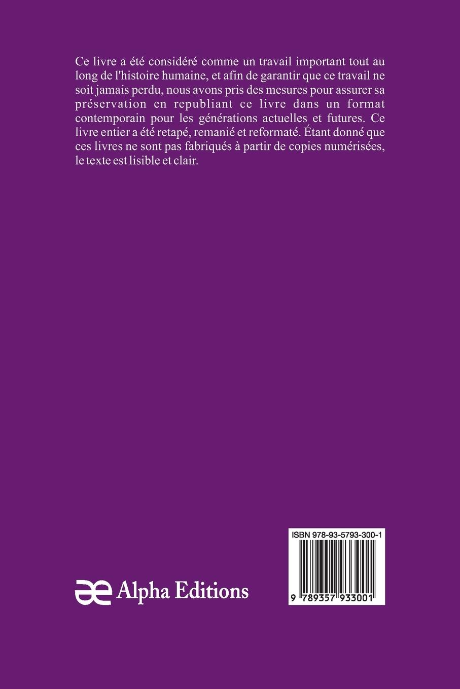 Rückseitencover Histoire de Marie-Antoinette; Nouvelle édition revue et augmentée