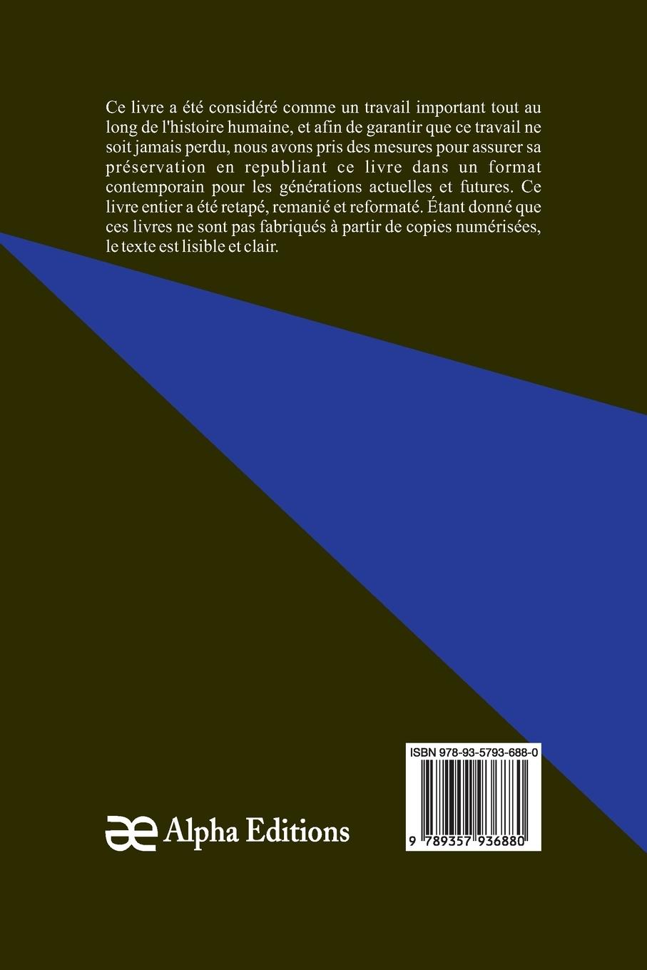 Rückseitencover Journal des Goncourt (Troisième volume); Mémoires de la vie littéraire