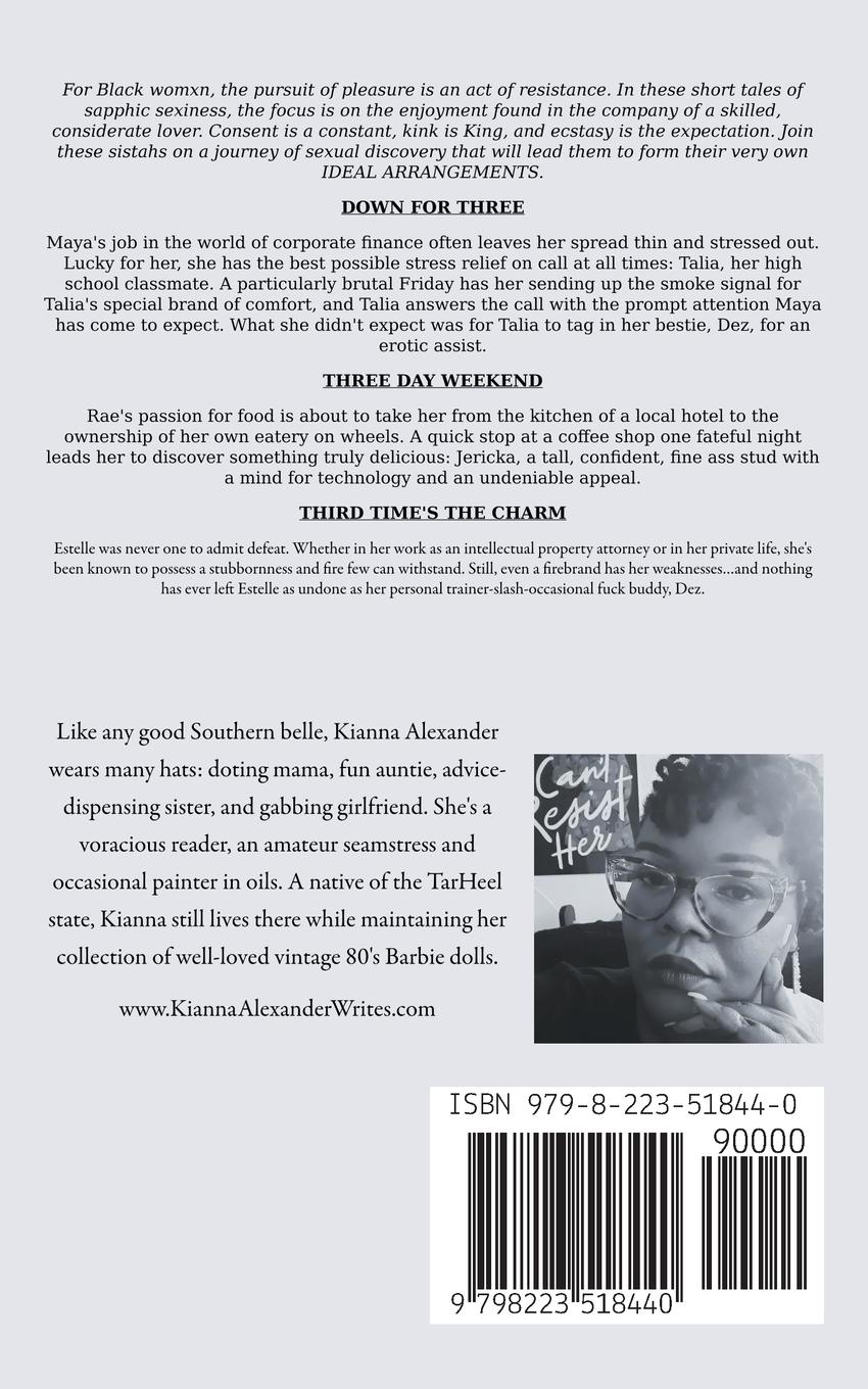 Rückseitencover IDEAL ARRANGEMENTS Volume One