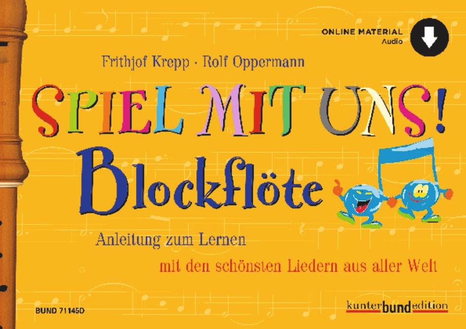 Vorderes Coverbild Spiel mit uns! Blockflöte