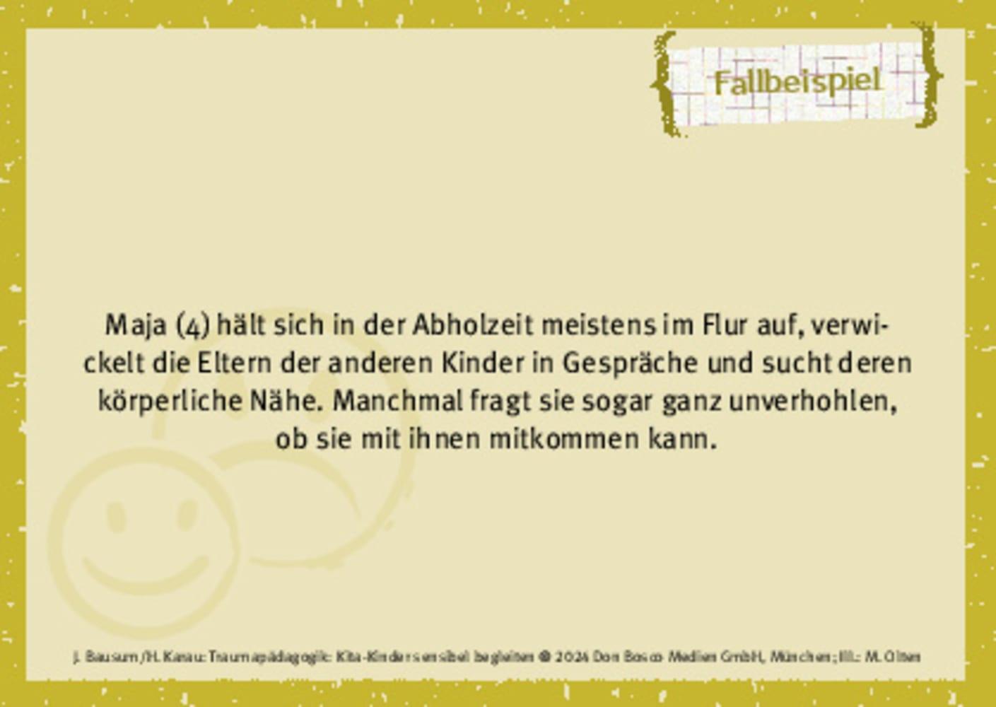 Beispielinhalt (Bild) Traumapädagogik: Kita-Kinder sensibel begleiten