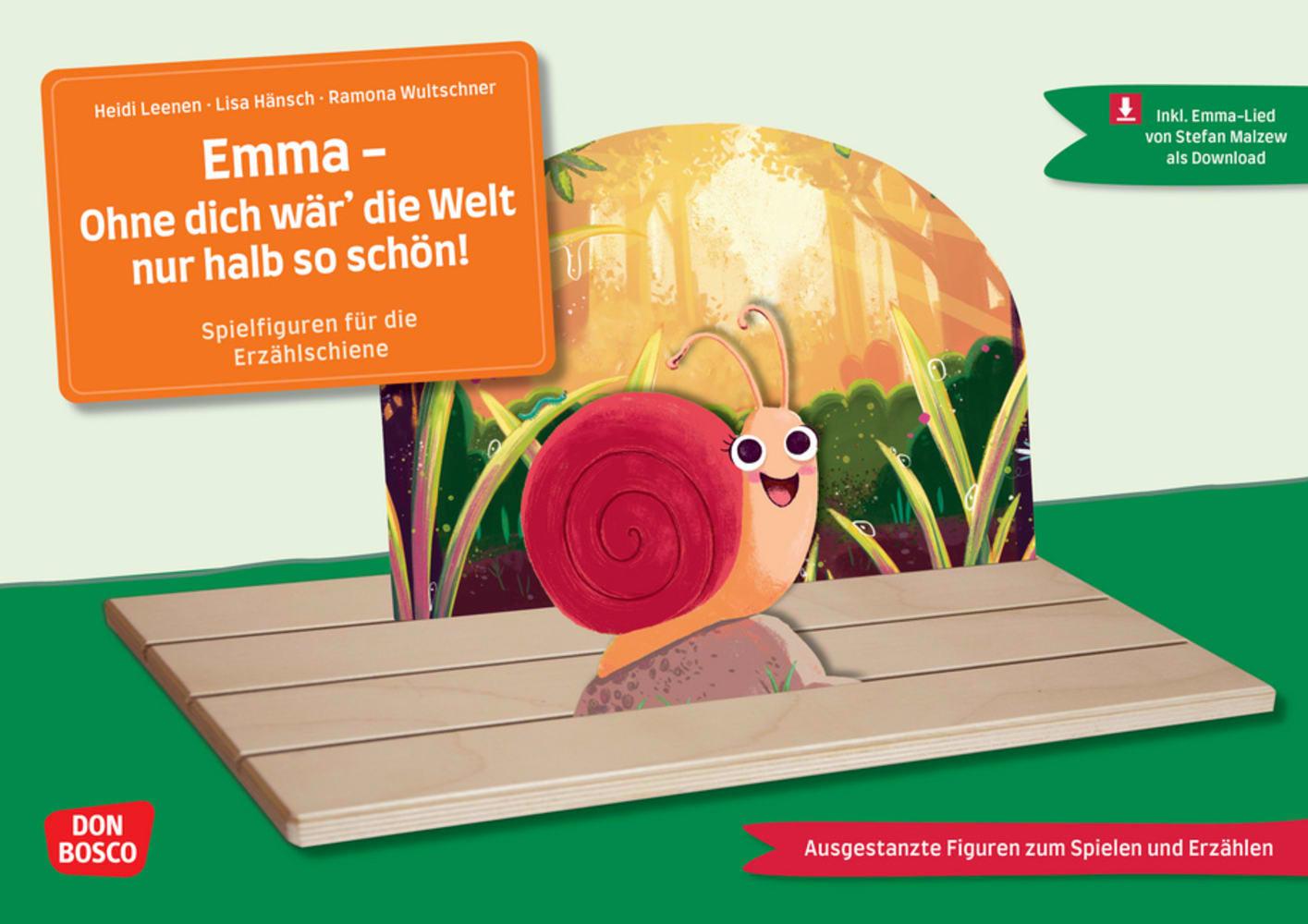 Vorderes Coverbild Emma - Ohne dich wär ' die Welt nur halb so schön!. Erzählschienen-Figurenset