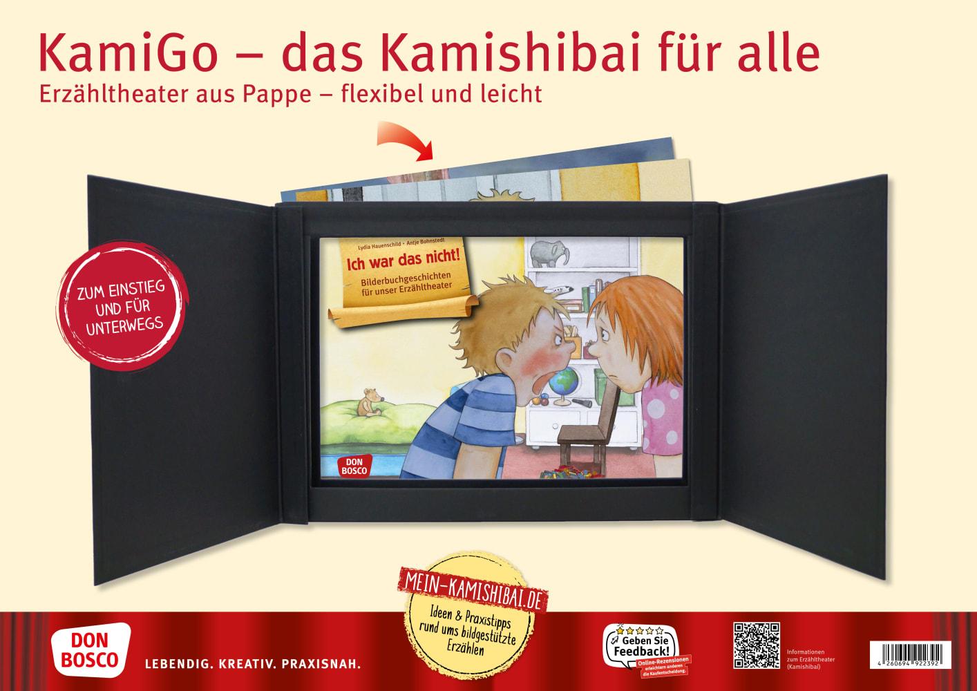 Beispielinhalt (Bild) KamiGo - das Kamishibai für alle. DIN-A3-Erzähltheater aus Pappe - flexibel und leicht