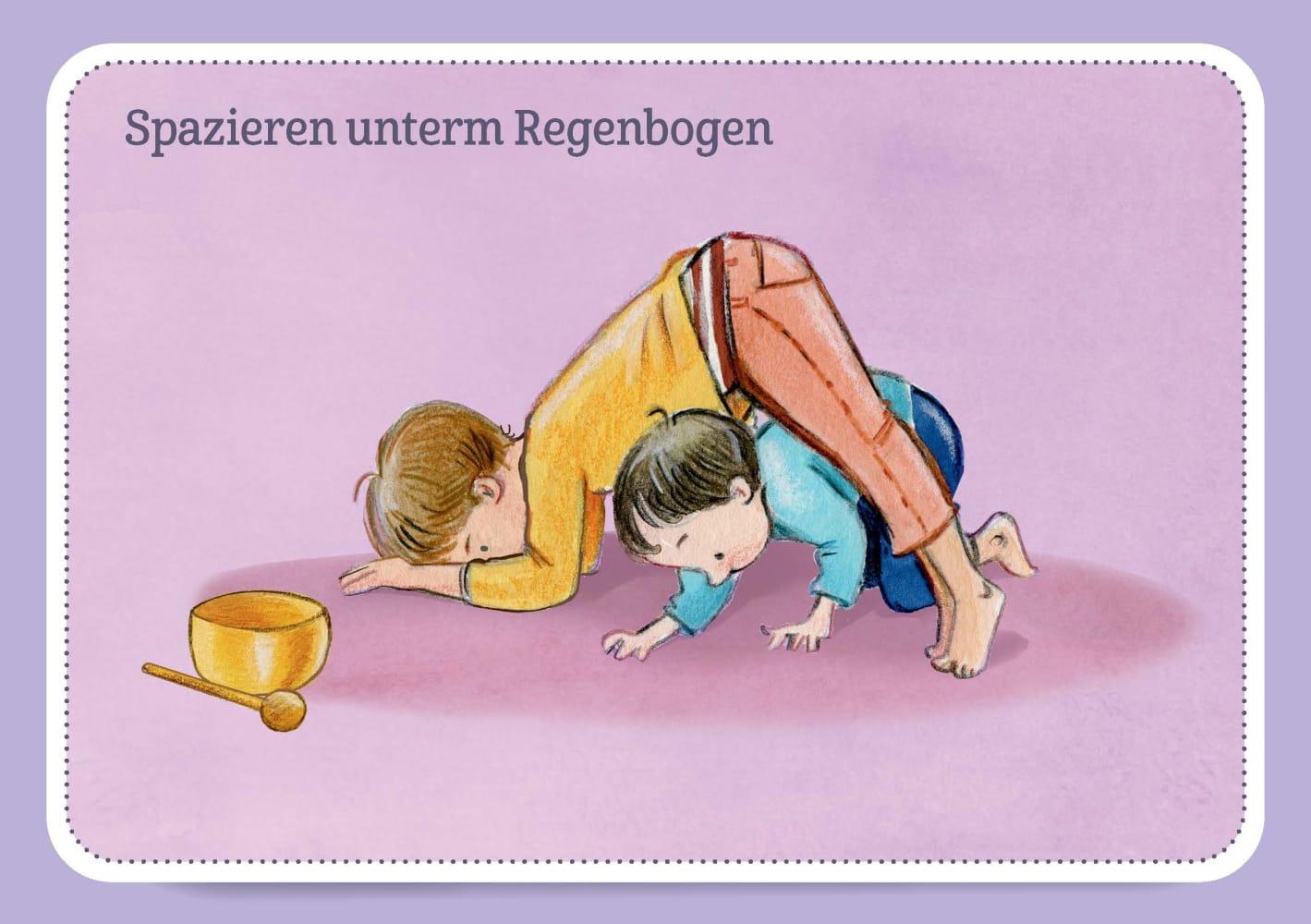 Beispielinhalt (Bild) 30 Klang-Yoga-Bildkarten