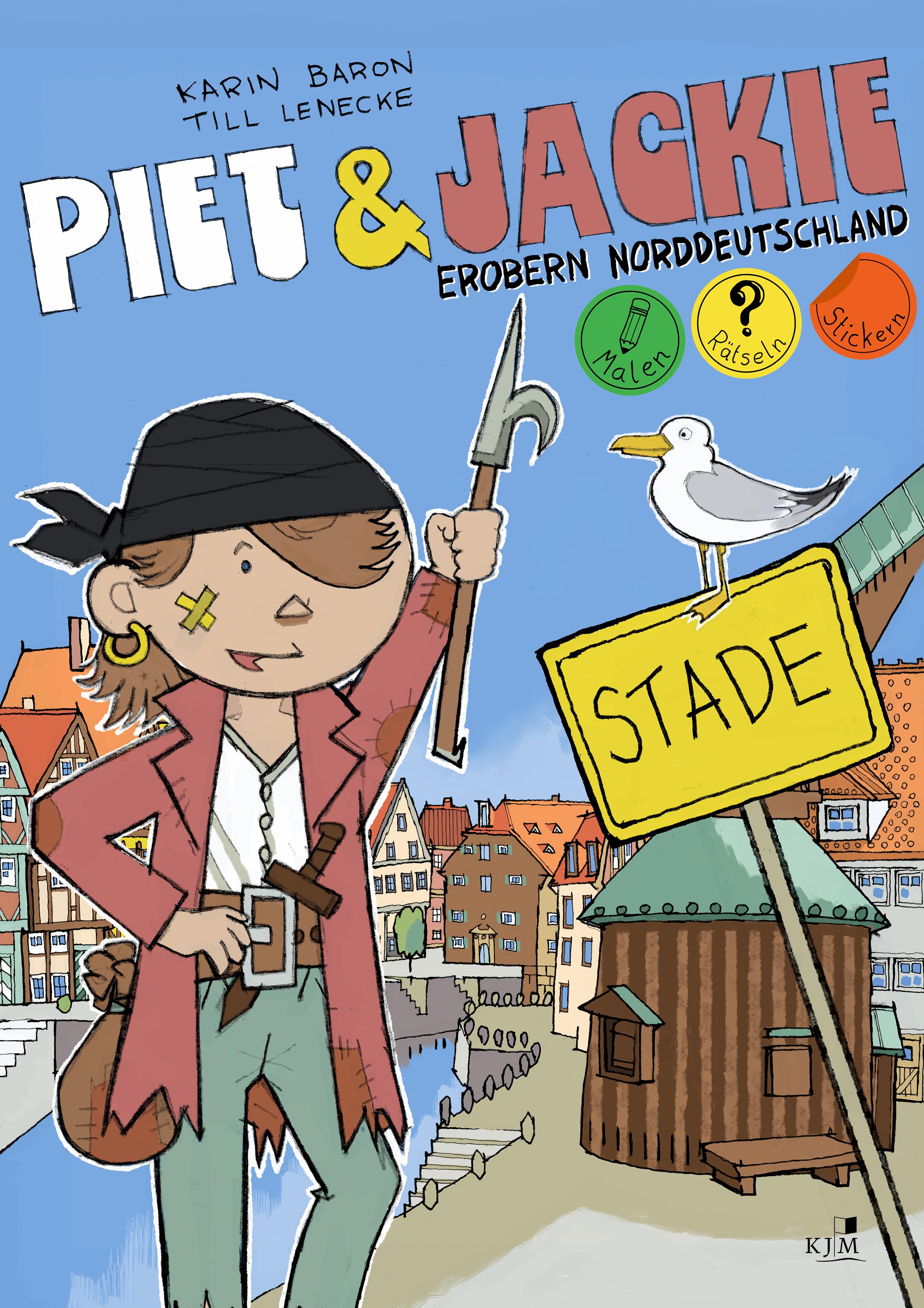 Vorderes Coverbild Piet und Jackie erobern Stade