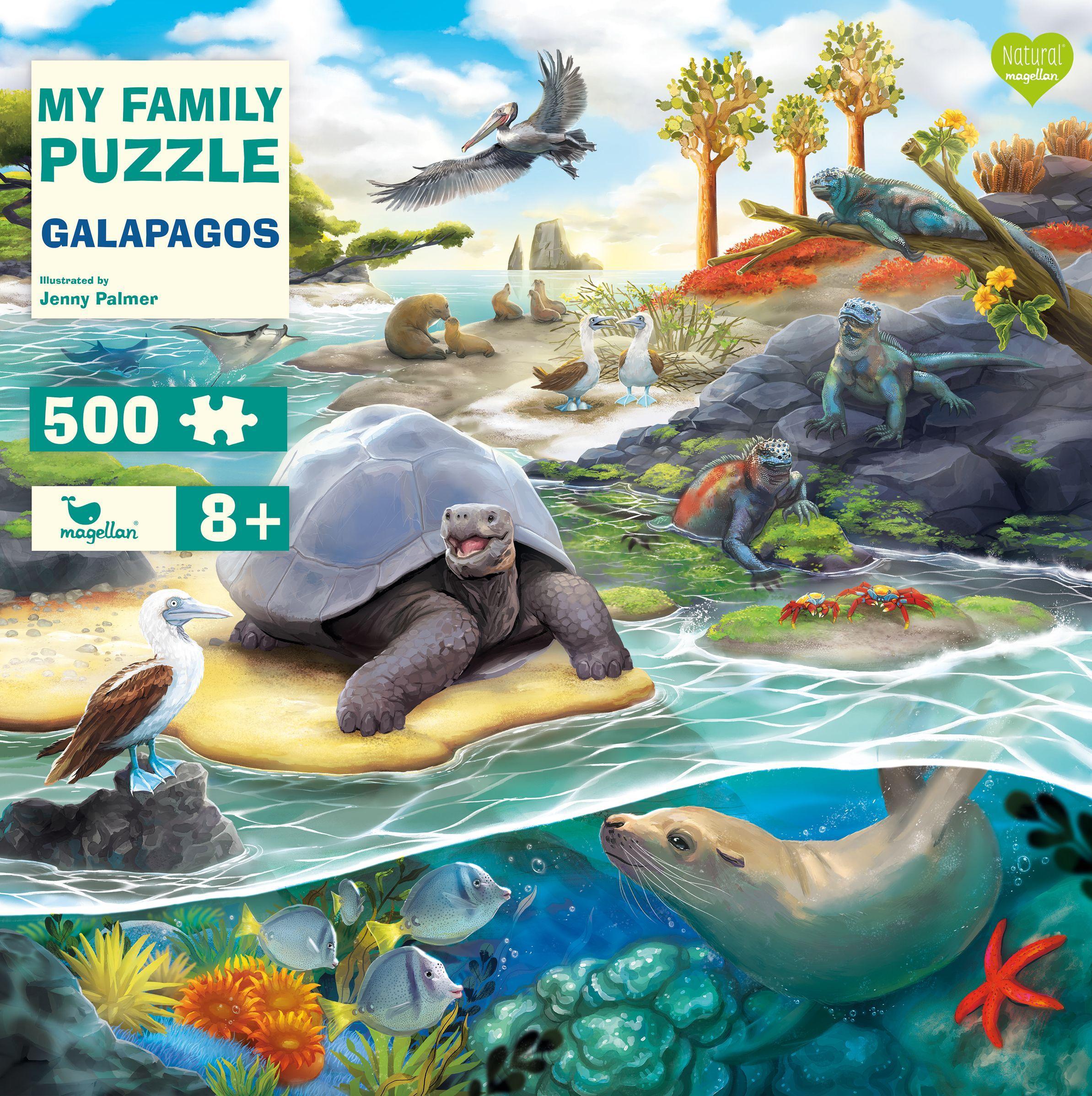 Vorderes Coverbild My Family Puzzle - Galapagos