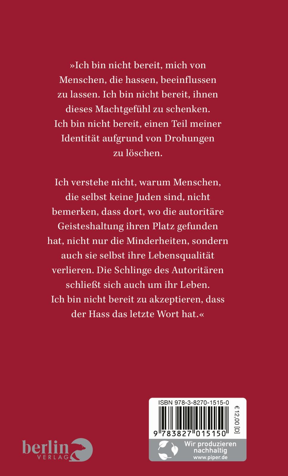 Rückseitencover Judenhass