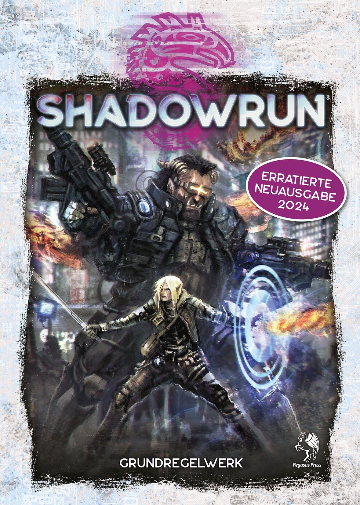 Beispielinhalt (Bild) Shadowrun 6. Edition Grundregelwerk