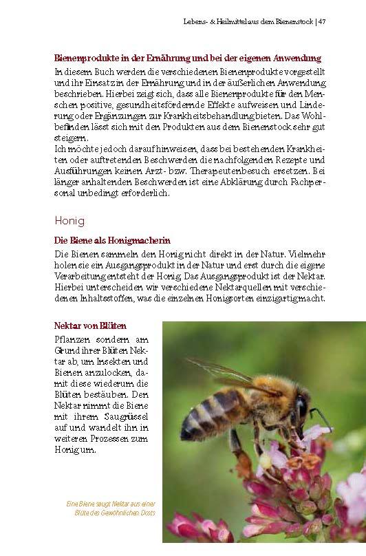 Beispielinhalt (Bild) Bienenschätze - Honig, Pollen, Propolis & Co.