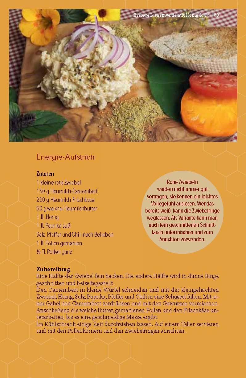 Beispielinhalt (Bild) Bienenschätze - Honig, Pollen, Propolis & Co.